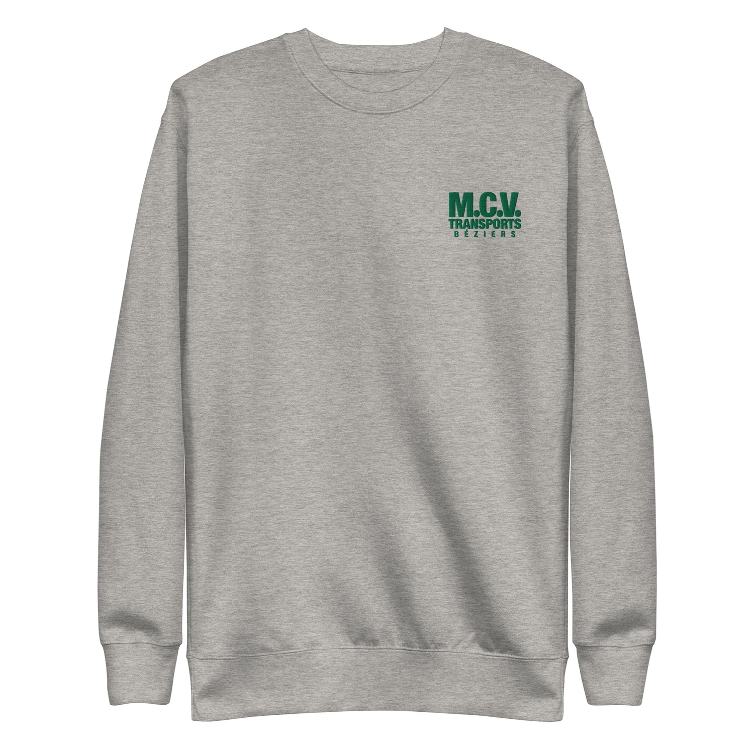 MCV - Sweat Col Rond Premium - Unisexe - Brodé