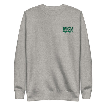 MCV - Sweat Col Rond Premium - Unisexe - Brodé