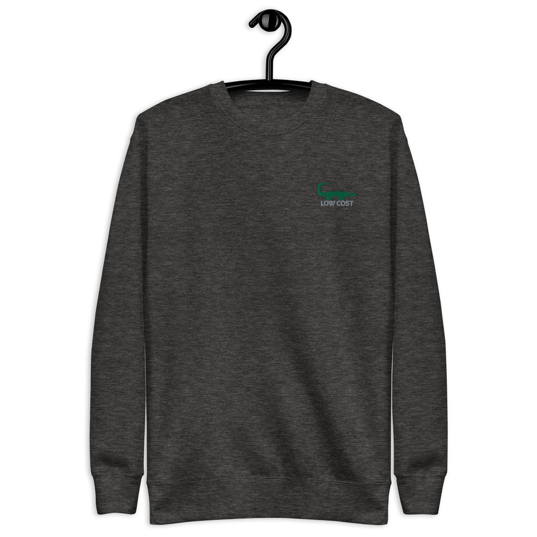 Lowcost - Sweatshirt premium unisexe - Brodé