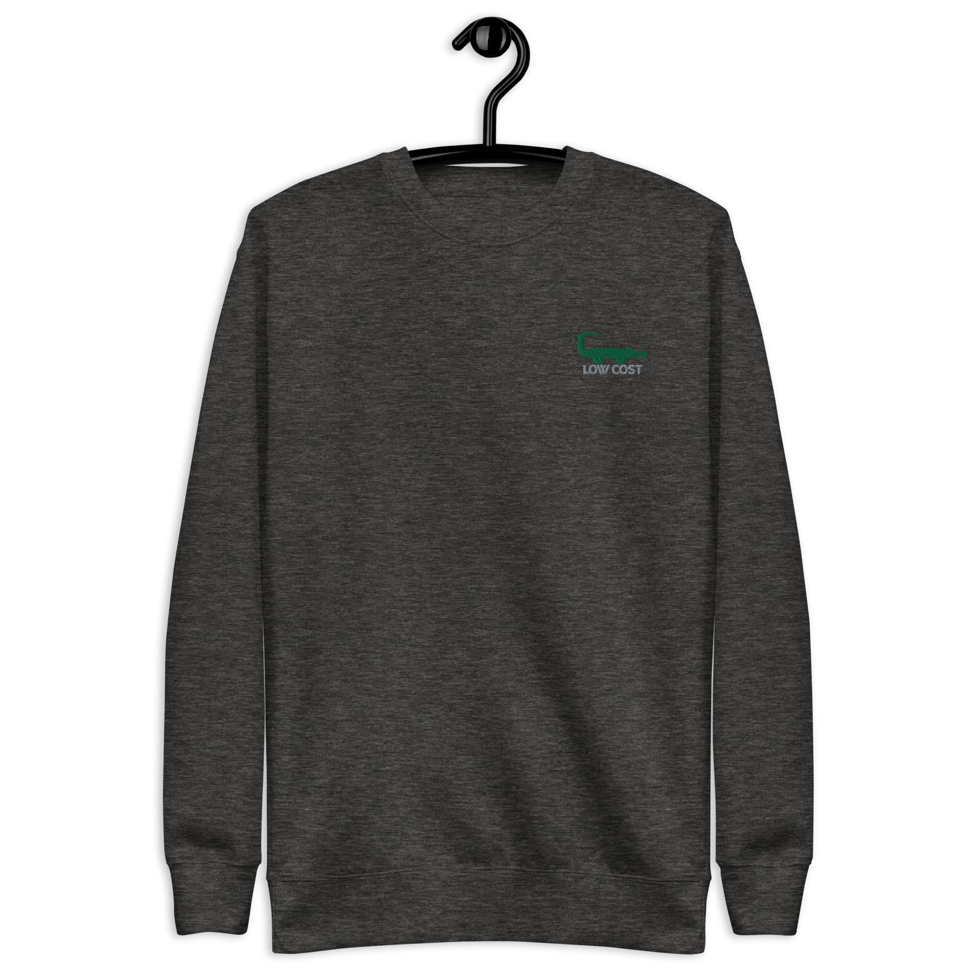 Lowcost - Sweatshirt premium unisexe - Brodé