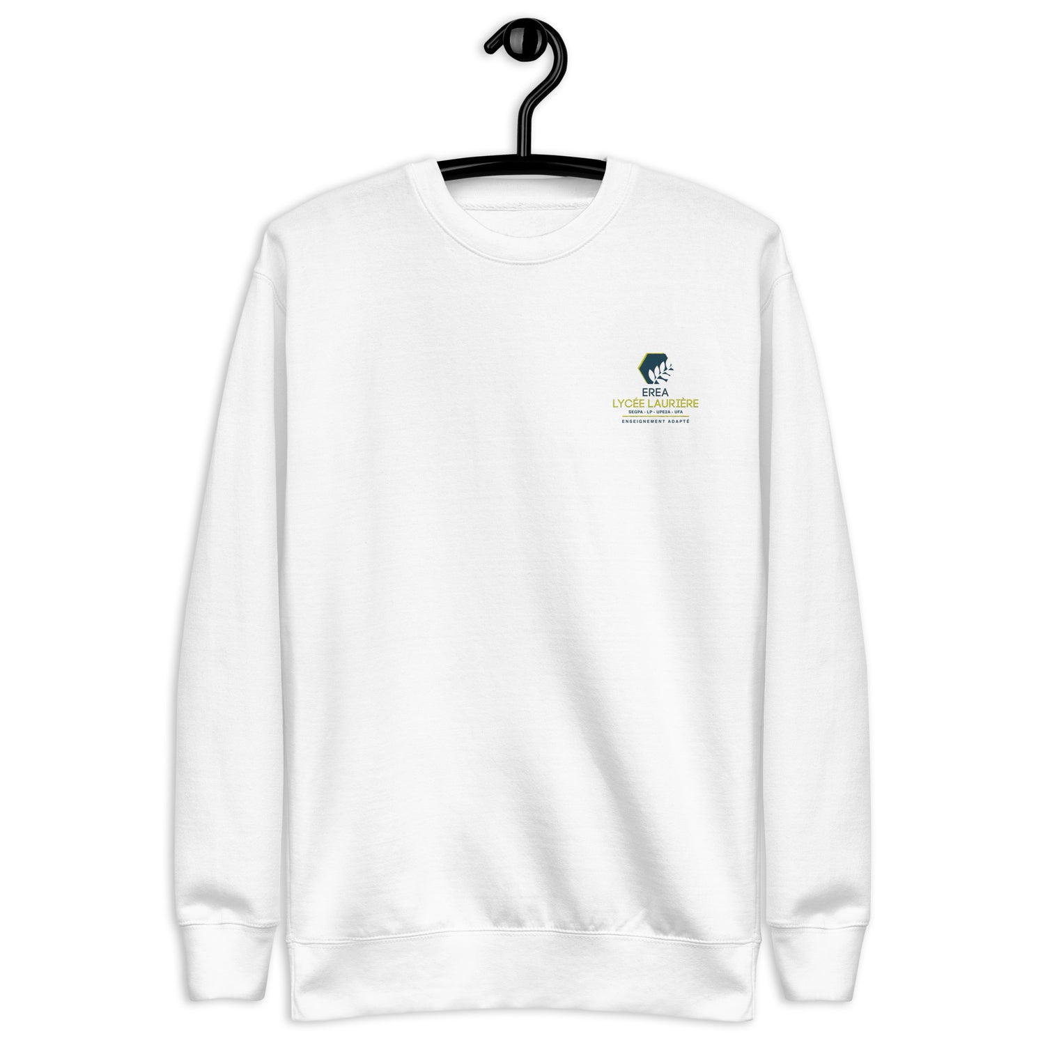 EREA Lycée Lauriere - Sweat Col Rond Premium - Unisexe - Brodé