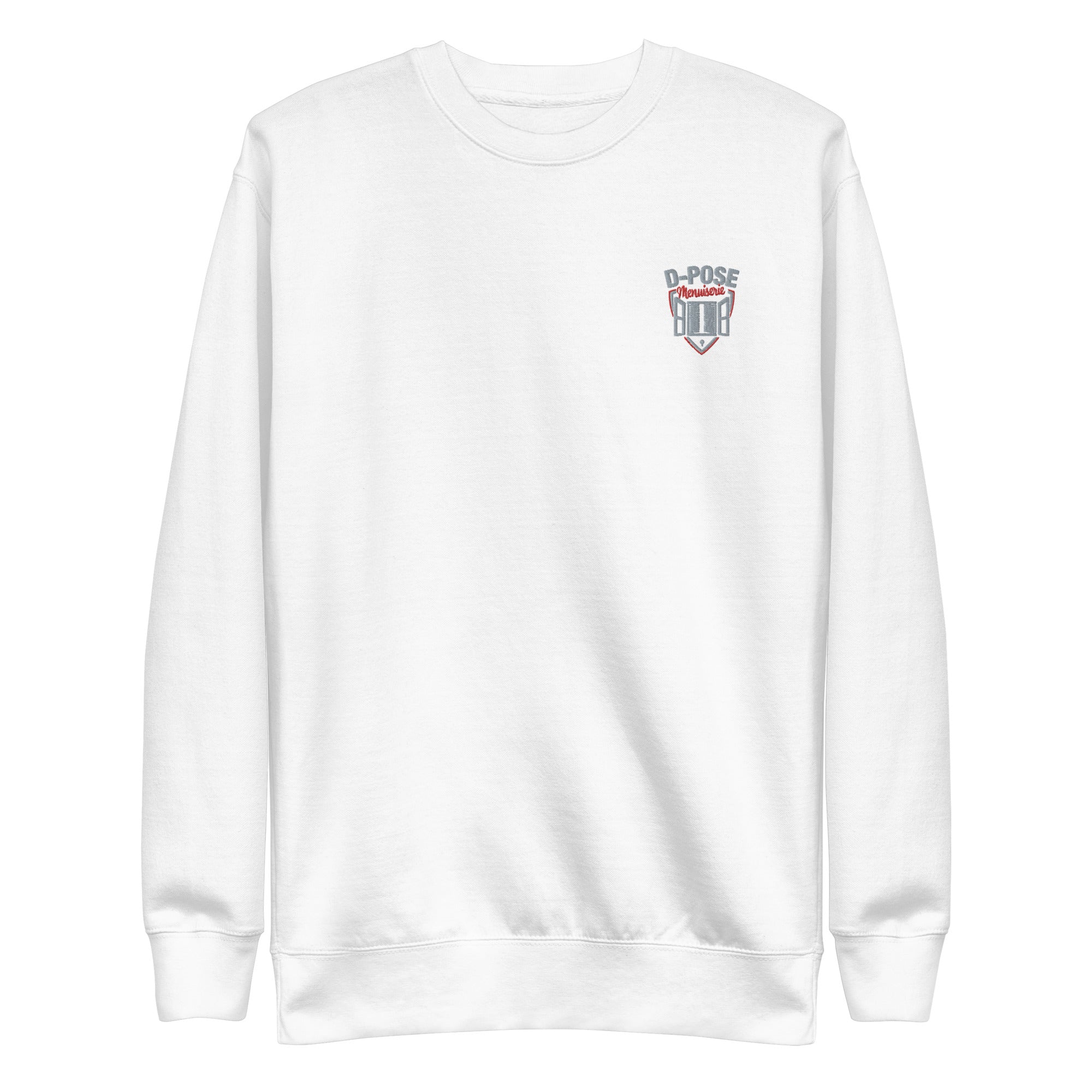 D-Pose - Pro - Sweat Col Rond Premium - Unisexe - Brodé