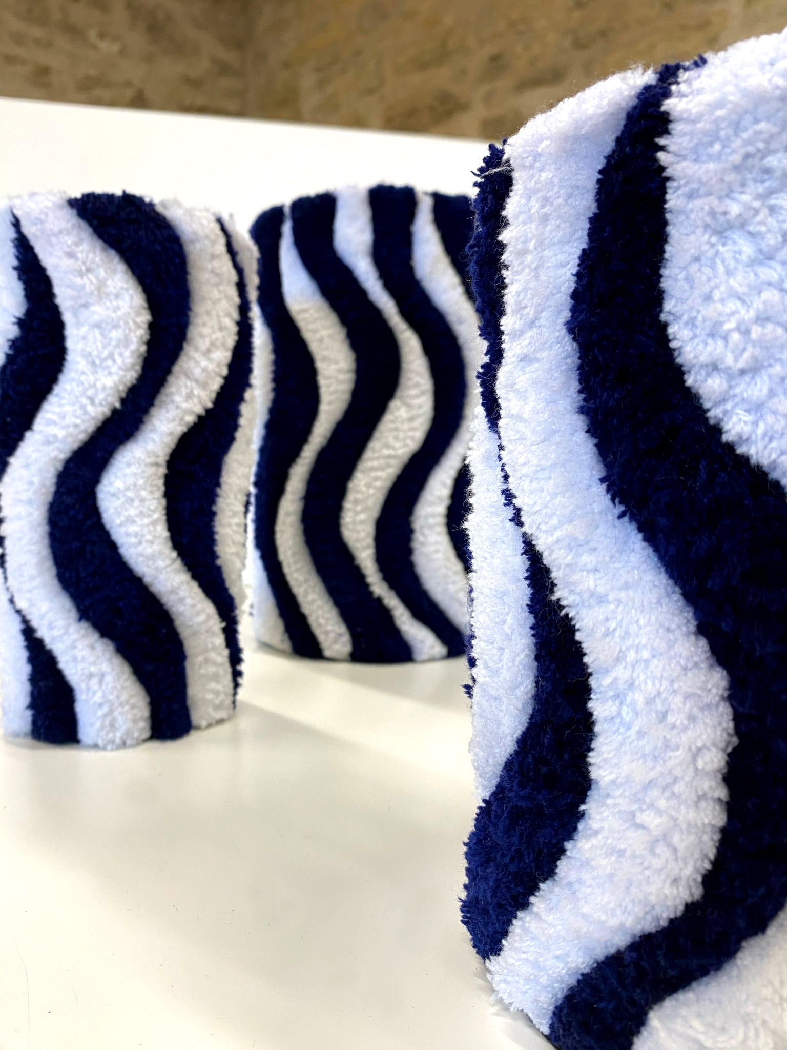 Marina - Vase -  Upcycling en Tufting