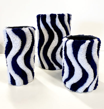 Marina - Vase -  Upcycling en Tufting
