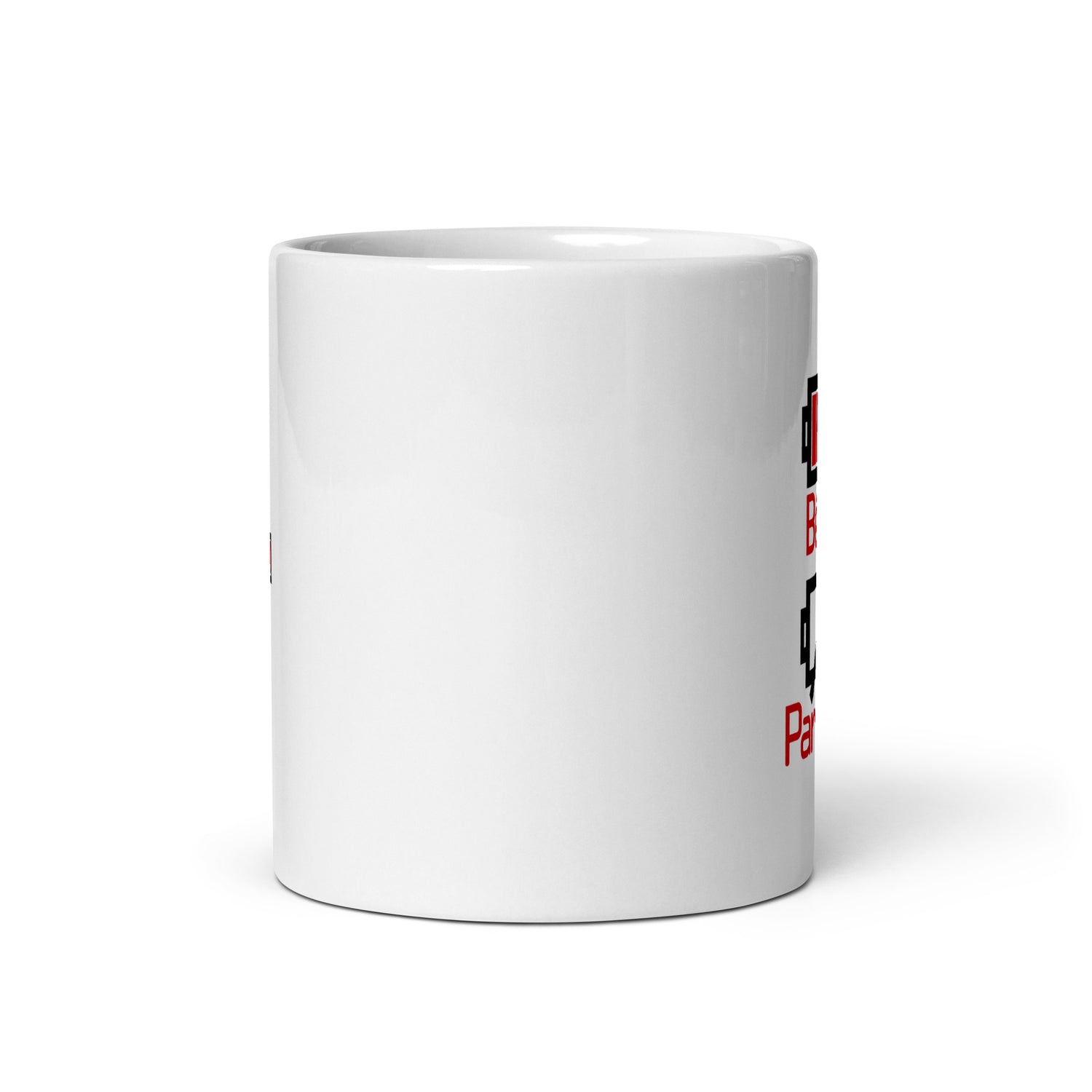 Bébé batterie pleine - Mug Blanc Brillant