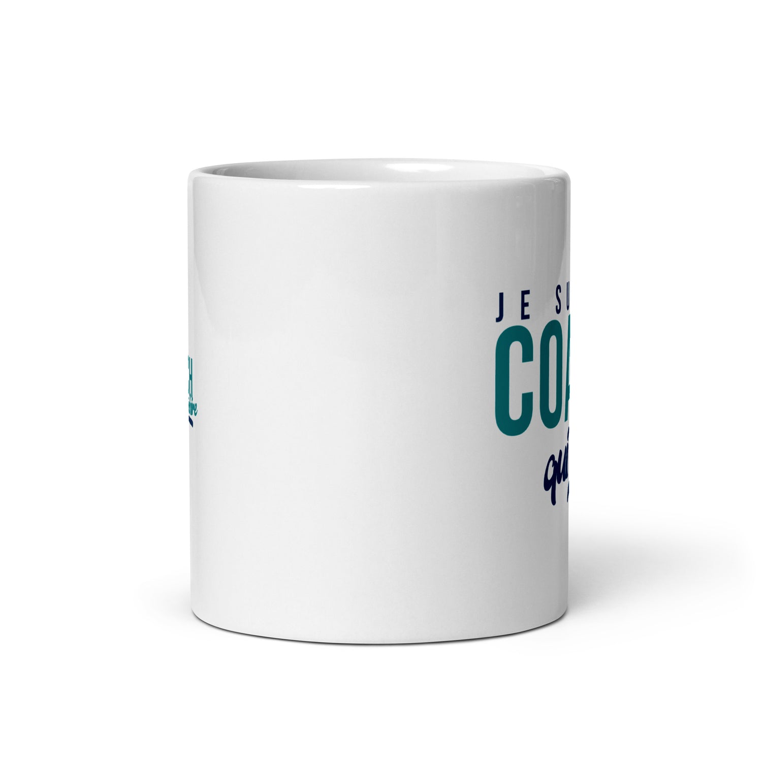 Coach qui déchire - Homme - Mug Blanc Brillant