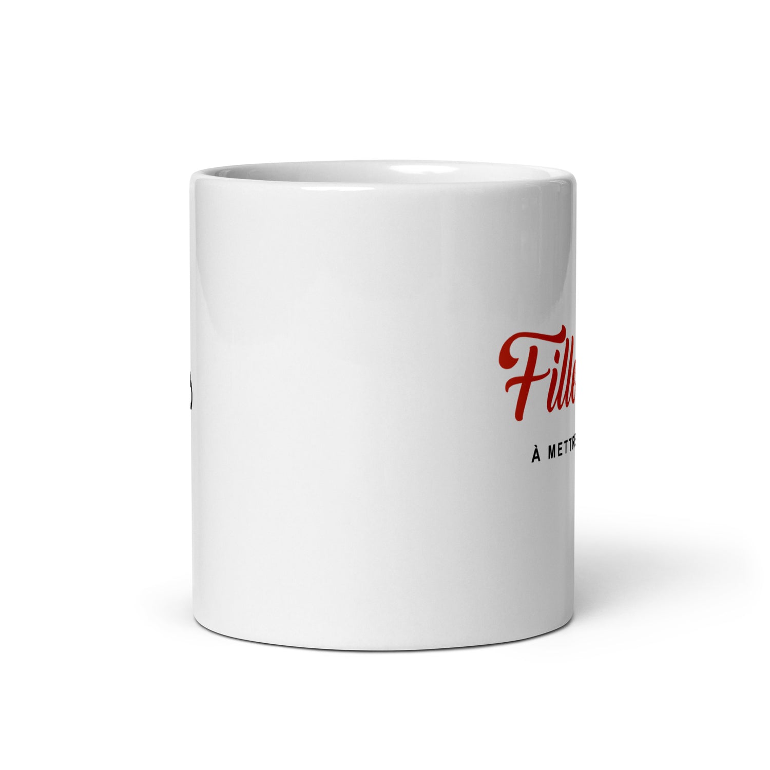 Fille facile - Mug Blanc Brillant