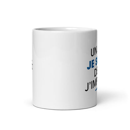 Improvise Homme - Mug Blanc Brillant