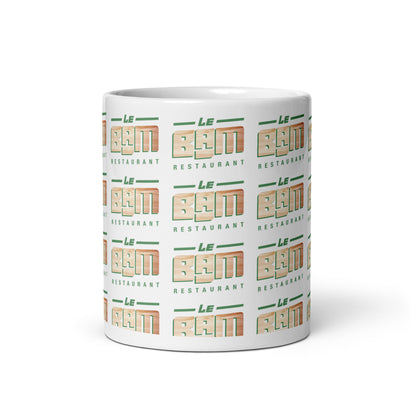 Le BAM - Mosaique - Mug Blanc Brillant