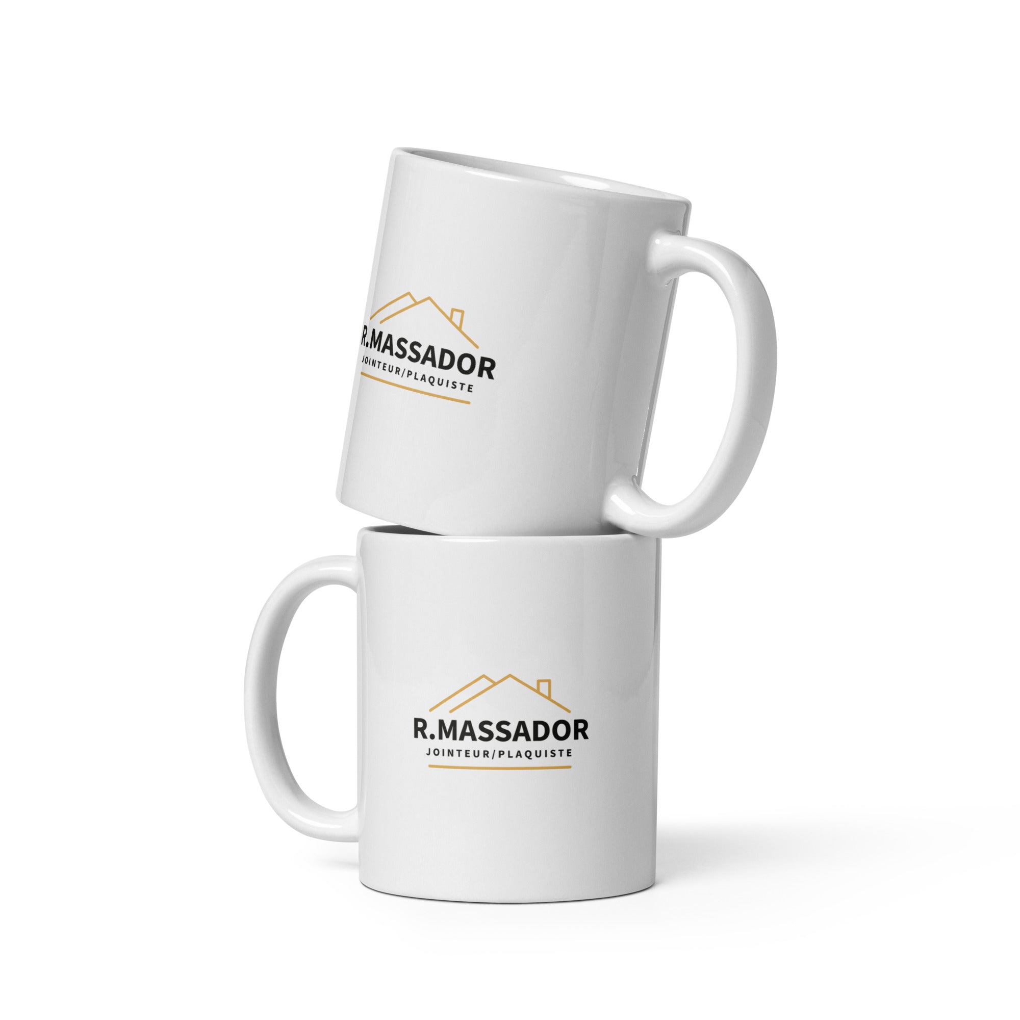 R. Massador - Mug Blanc Brillant