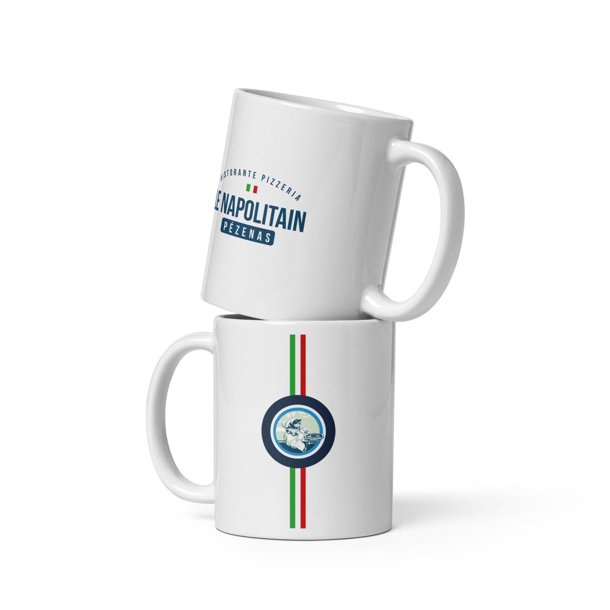 Le Napolitain - Mug Blanc Brillant