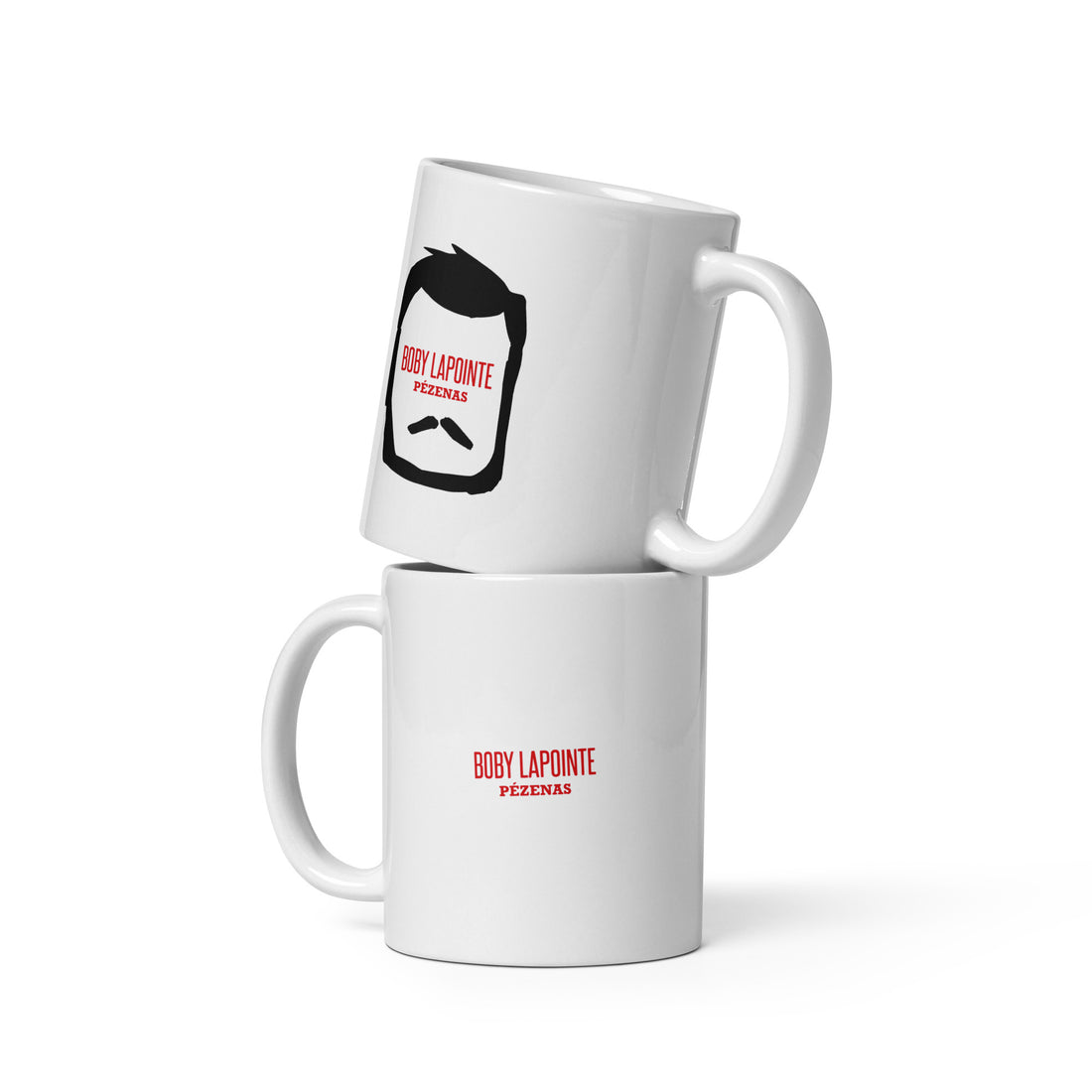 Boby Lapointe - Santiago Bará - Mug Blanc Brillant