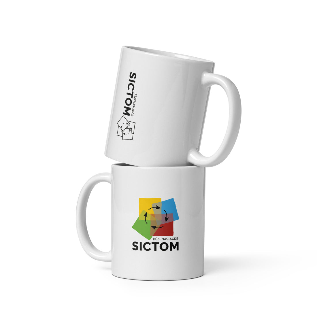 Sictom - Mug Blanc Brillant