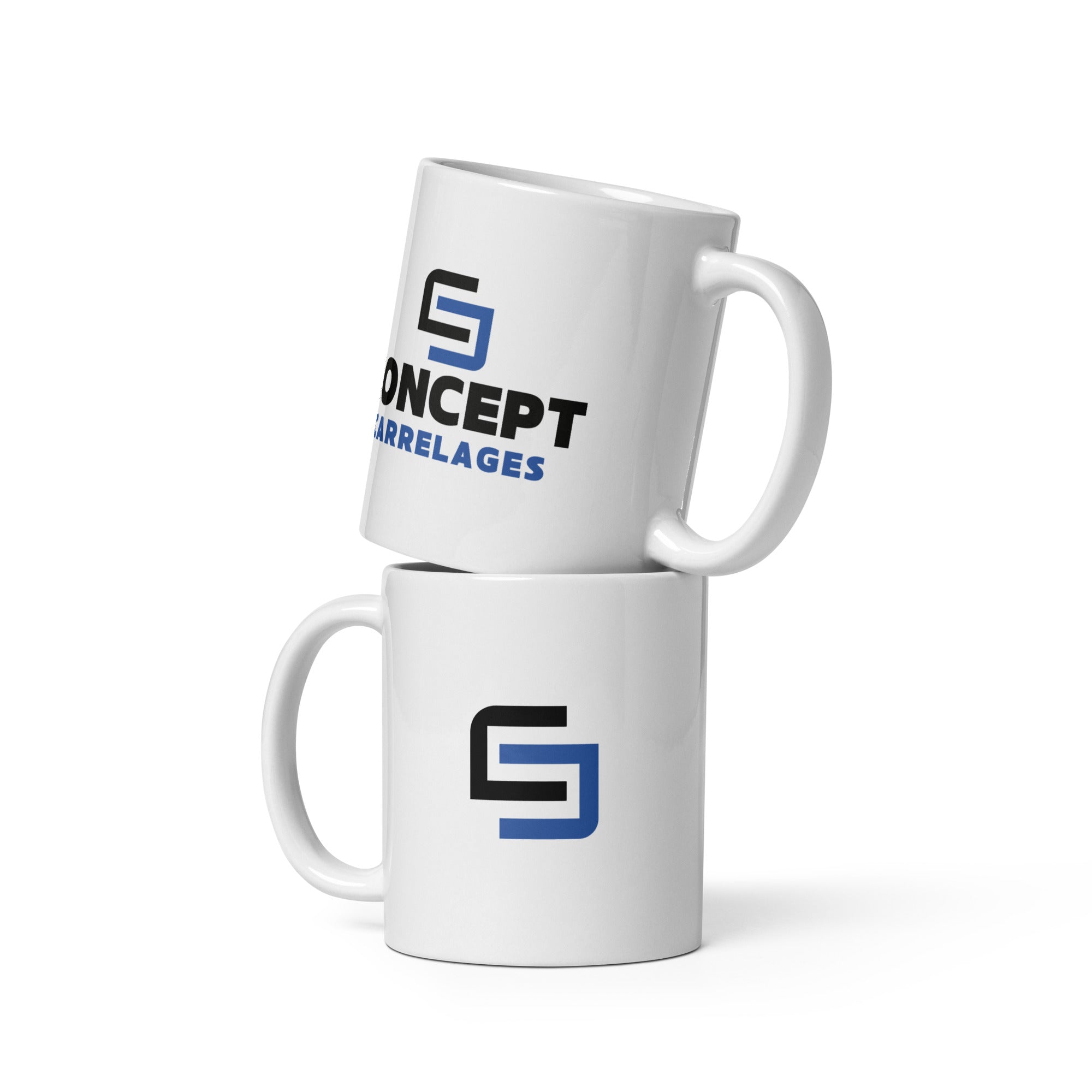 Concept Carrelages - Mug Blanc Brillant