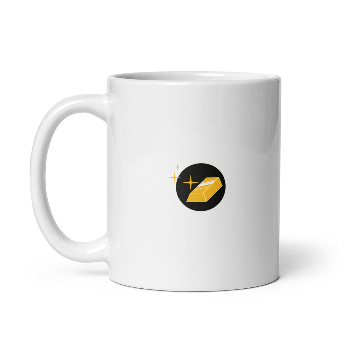 Copine en or - Mug Blanc Brillant