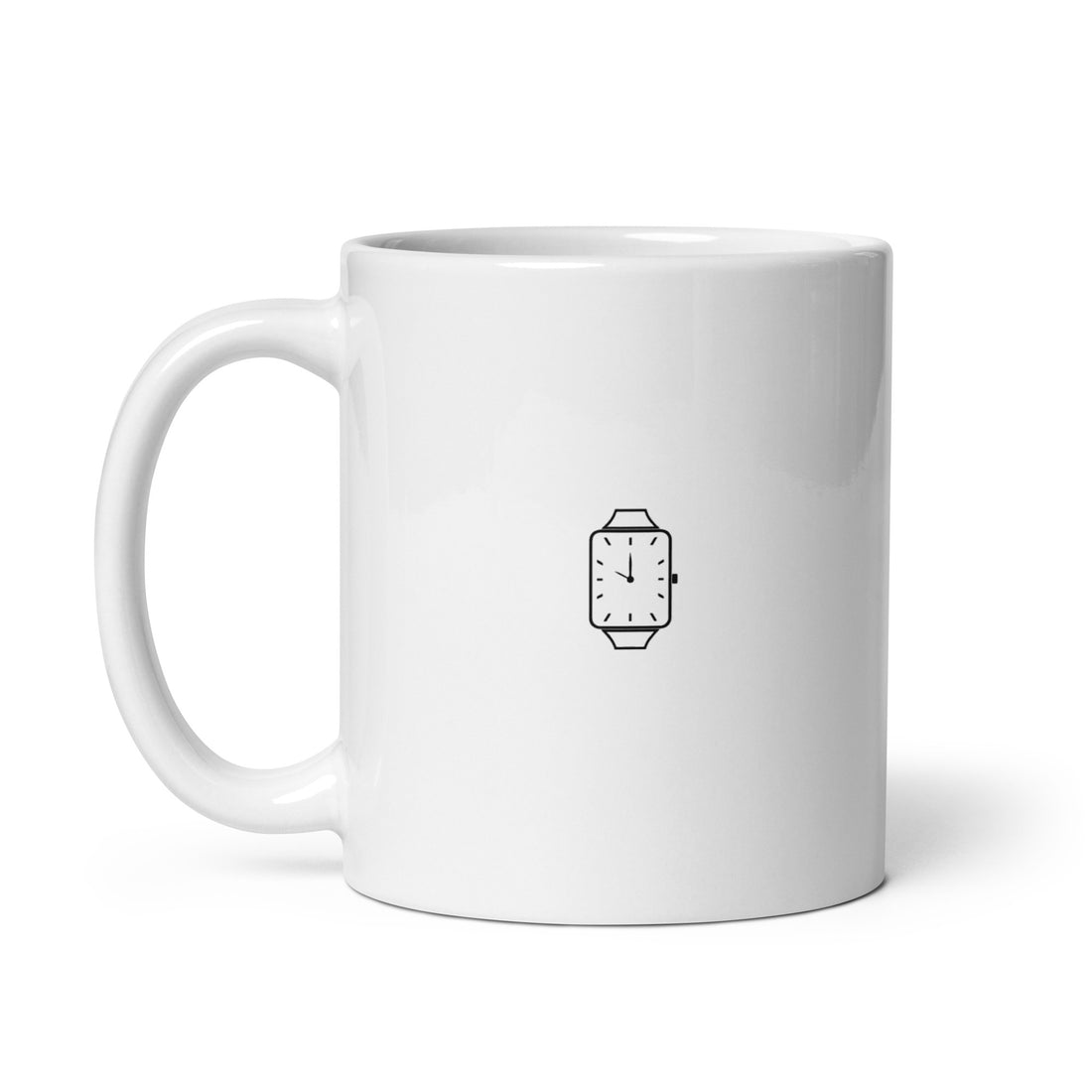 Excusez mon retard - Mug Blanc Brillant