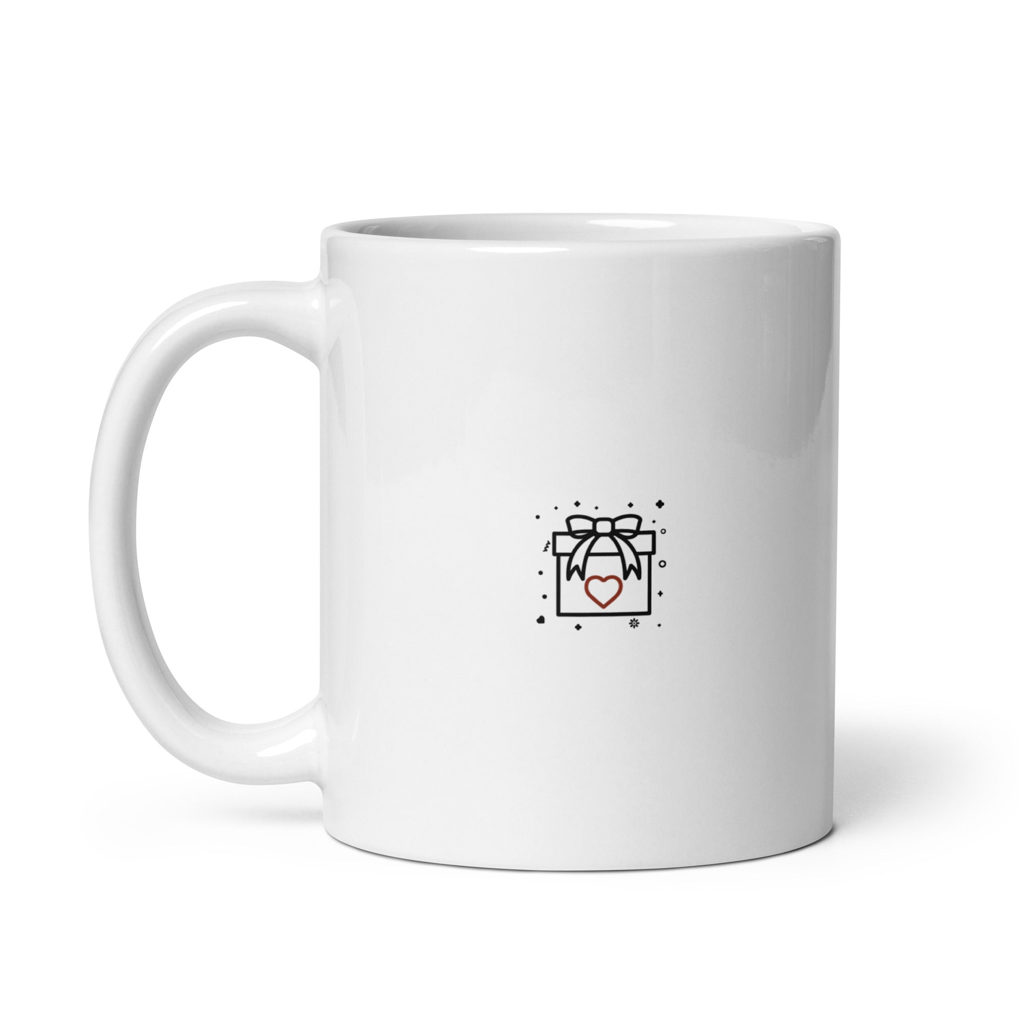 Le meilleur cadeau (Nous) - Mug Blanc Brillant