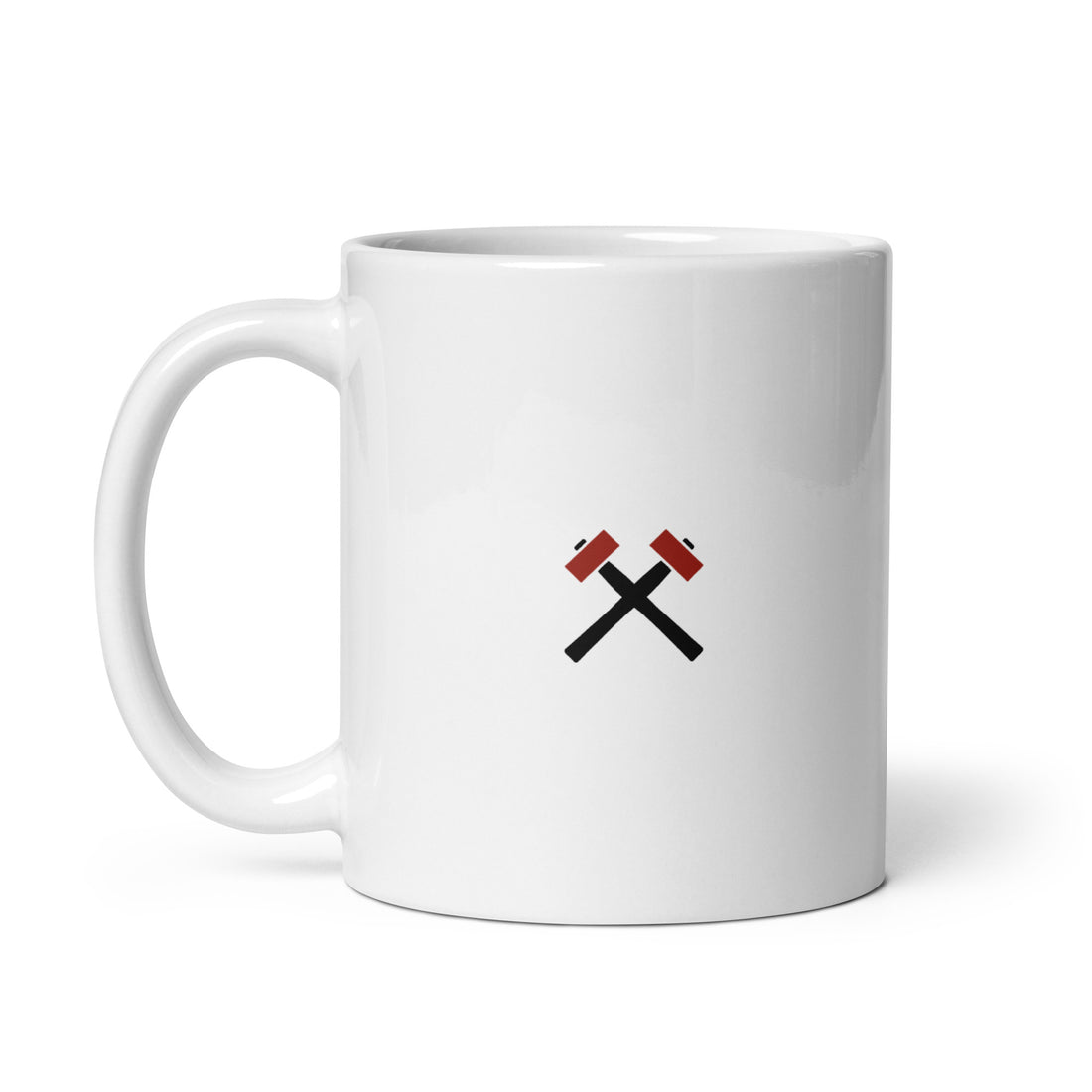 Complètement à la masse -  Mug Blanc Brillant