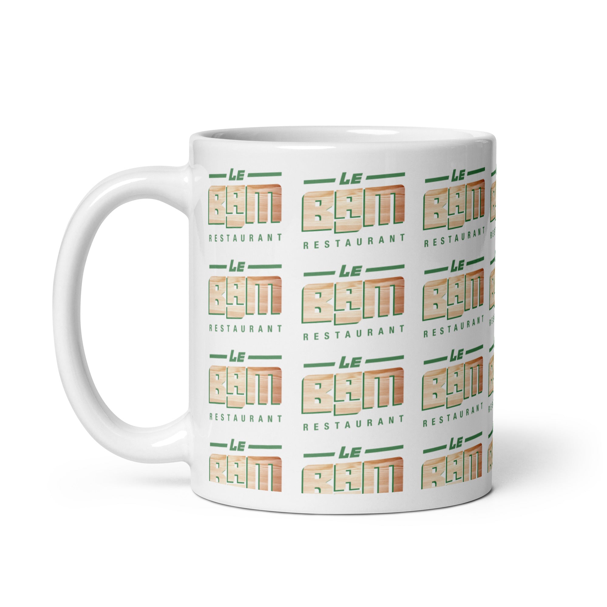 Le BAM - Mosaique - Mug Blanc Brillant