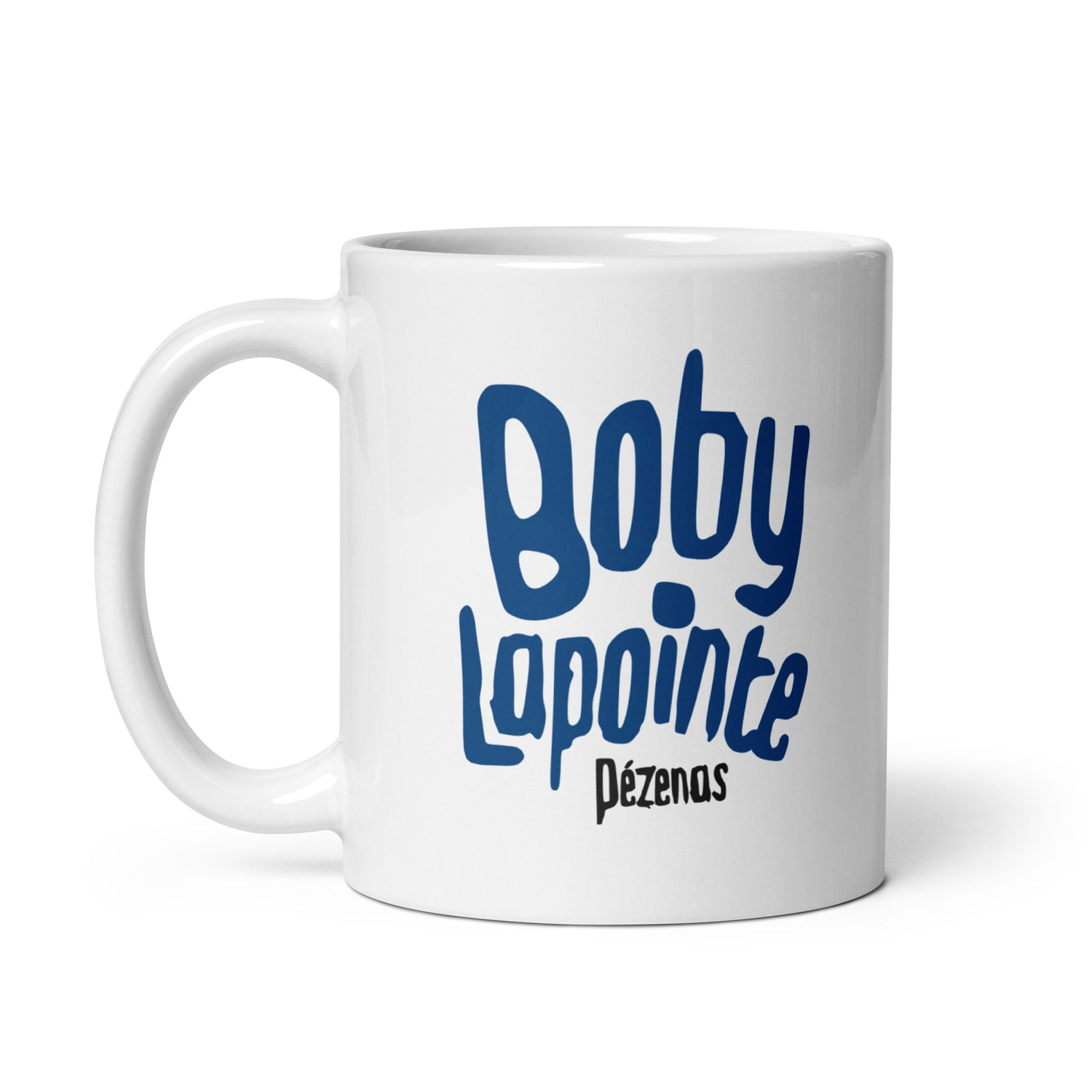 Boby Lapointe champs - pro - Mug Blanc Brillant