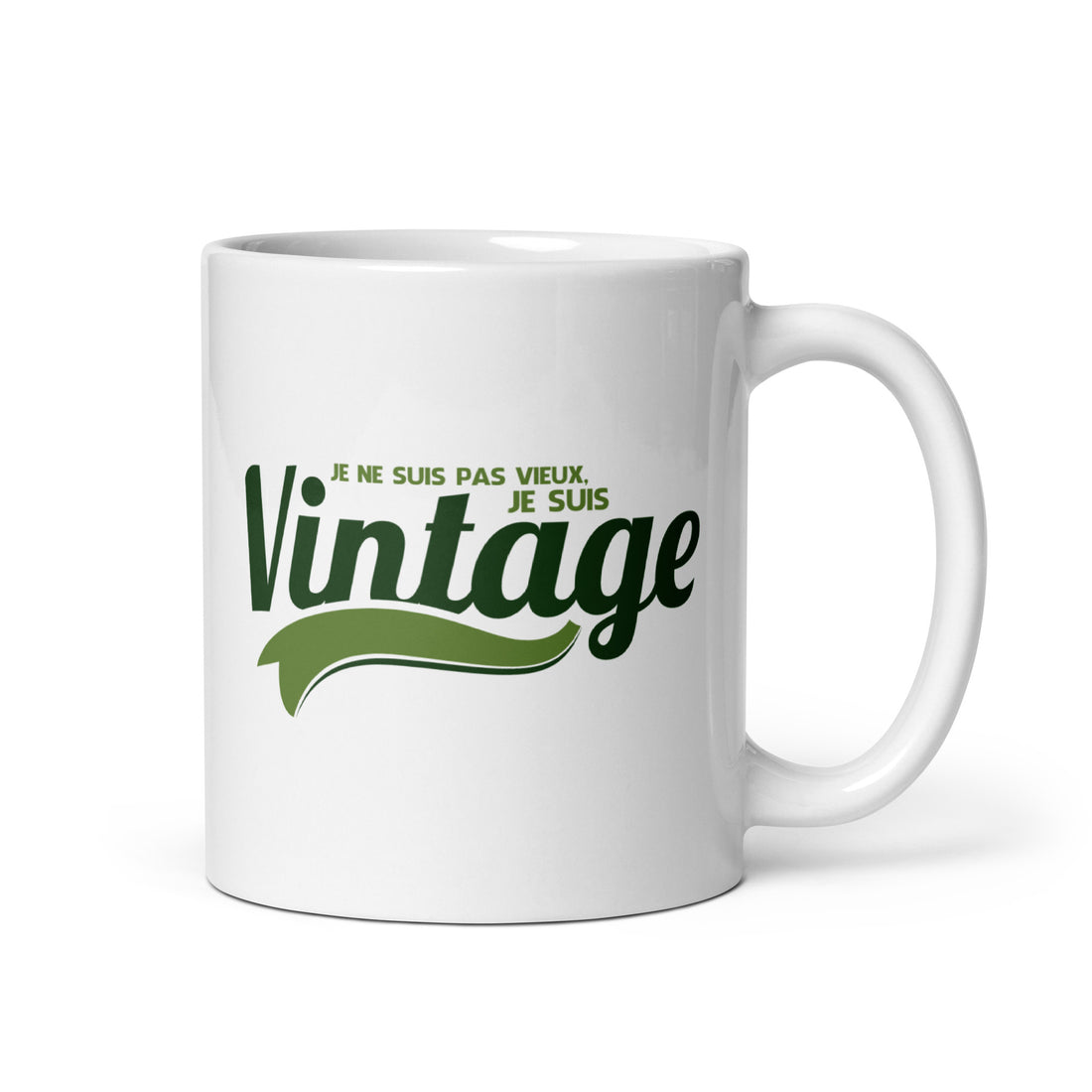 Je suis pas vieux - Mug Blanc Brillant