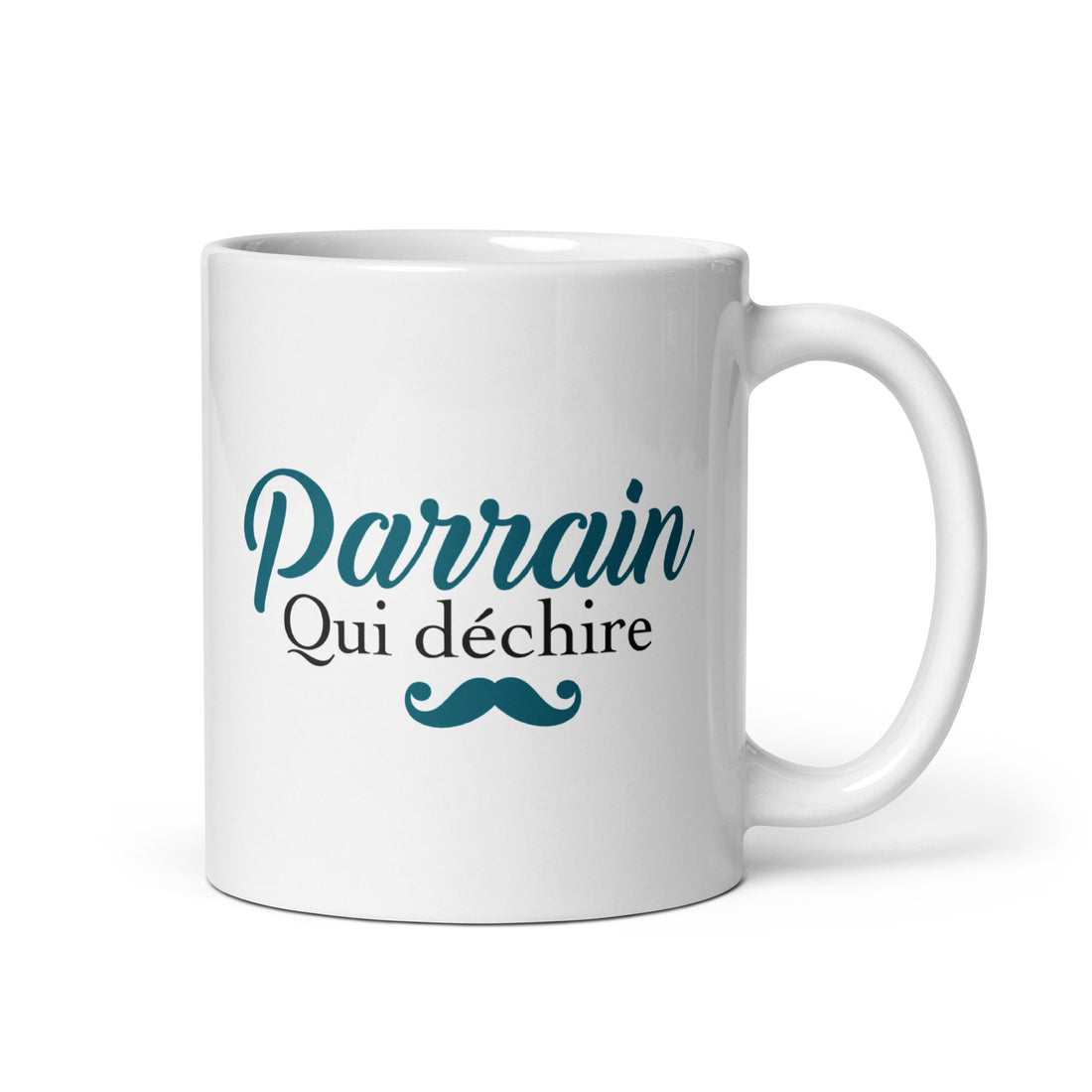 Parrain qui déchire - Mug Blanc Brillant