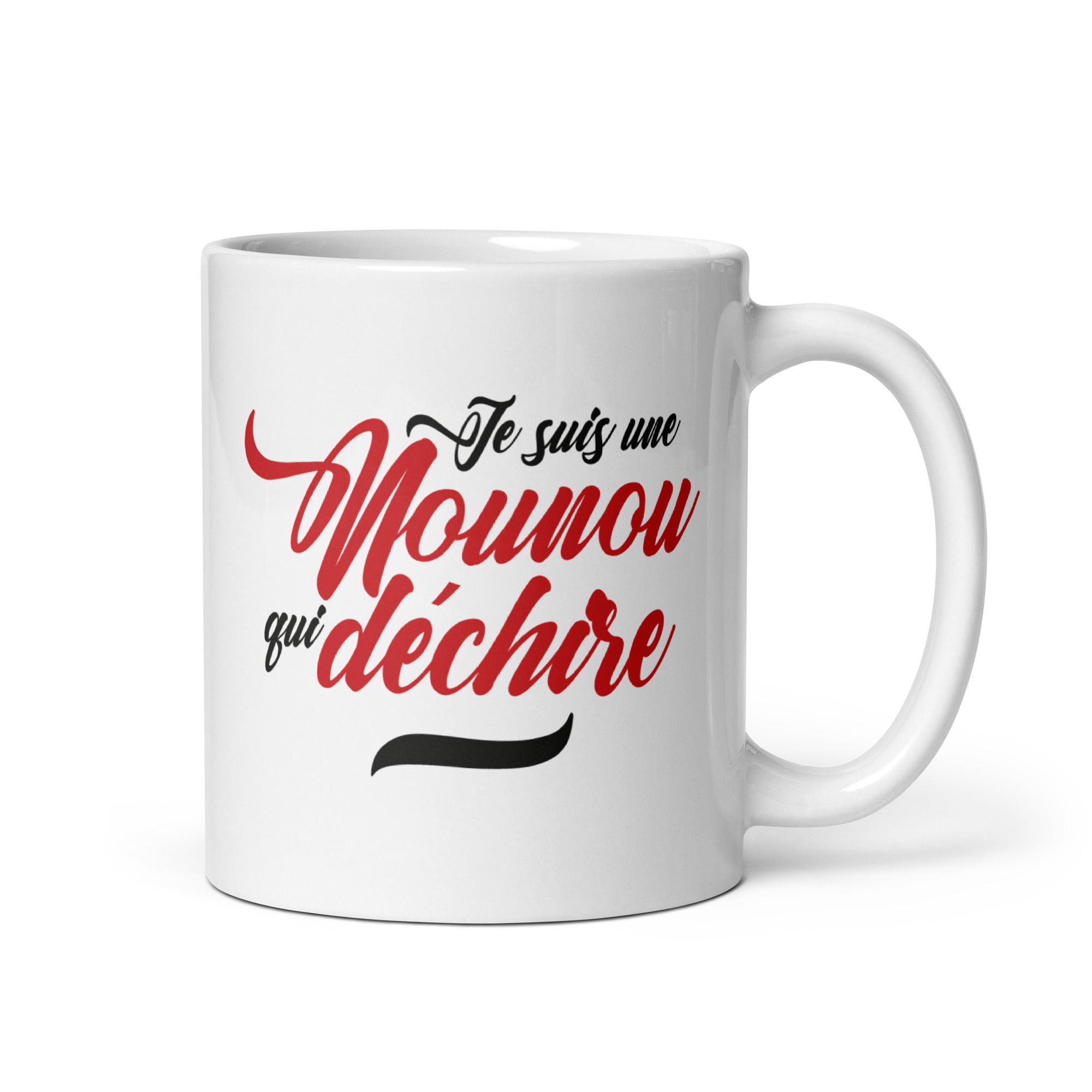Nounou qui déchire - Mug Blanc Brillant