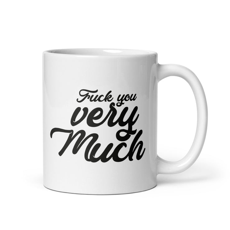 Fuck you - Mug Blanc Brillant