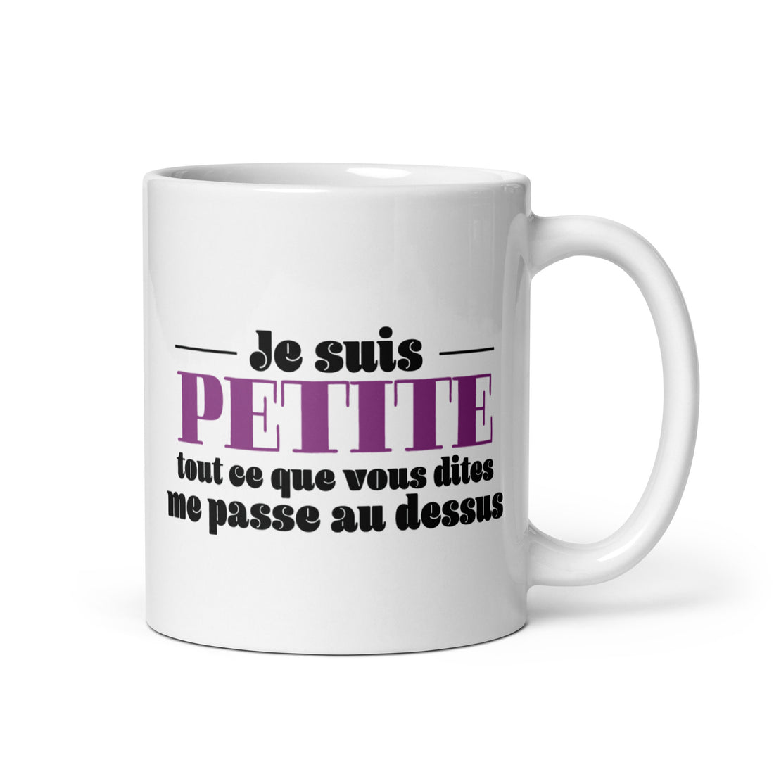 Je suis petite - Mug Blanc Brillant