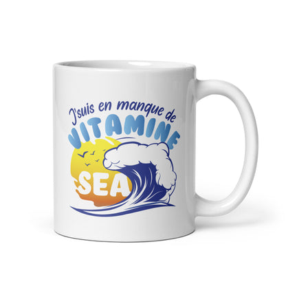 Vitamine Sea - Mug Blanc Brillant
