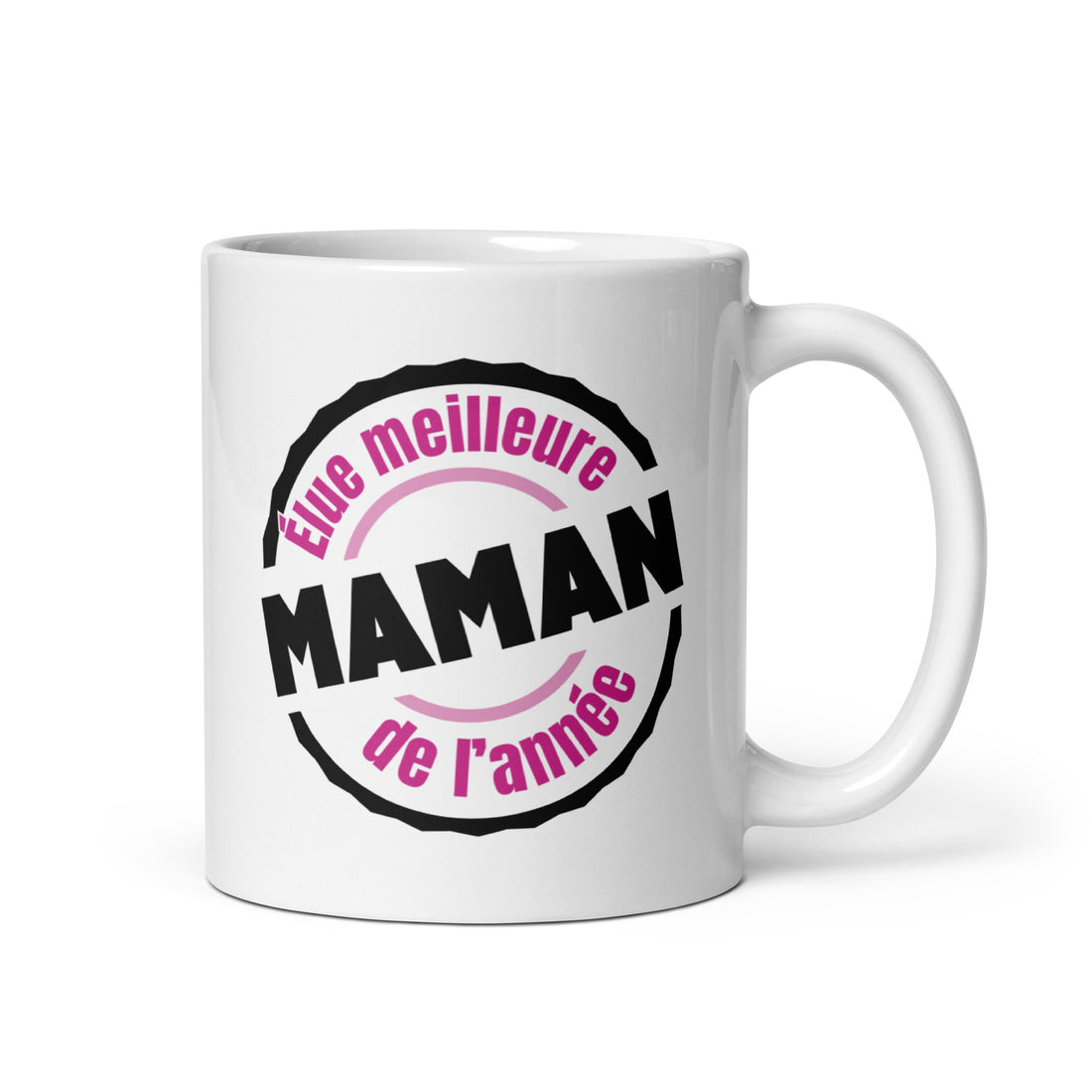 Elue meilleure maman - Mug Blanc Brillant