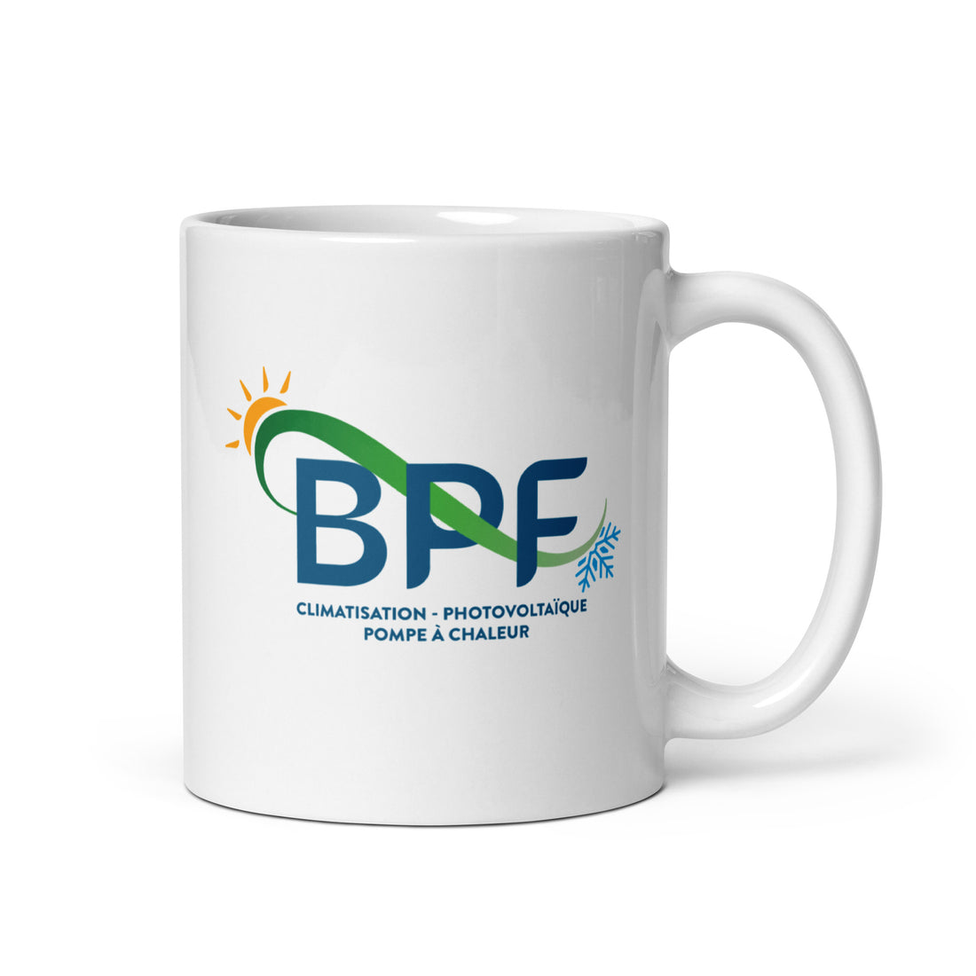 BPF - Mug Blanc Brillant