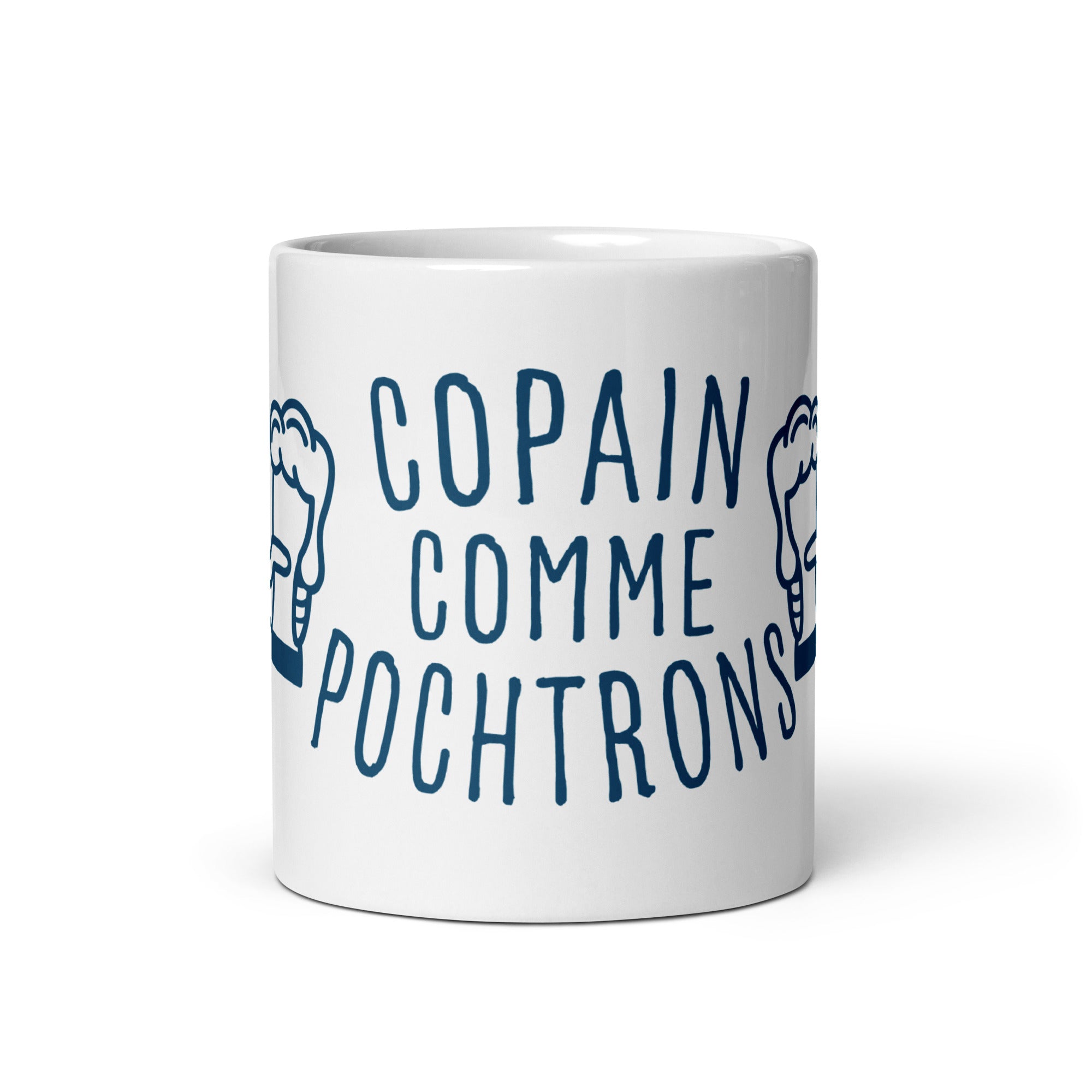 Copains comme pochtrons - Mug Blanc Brillant