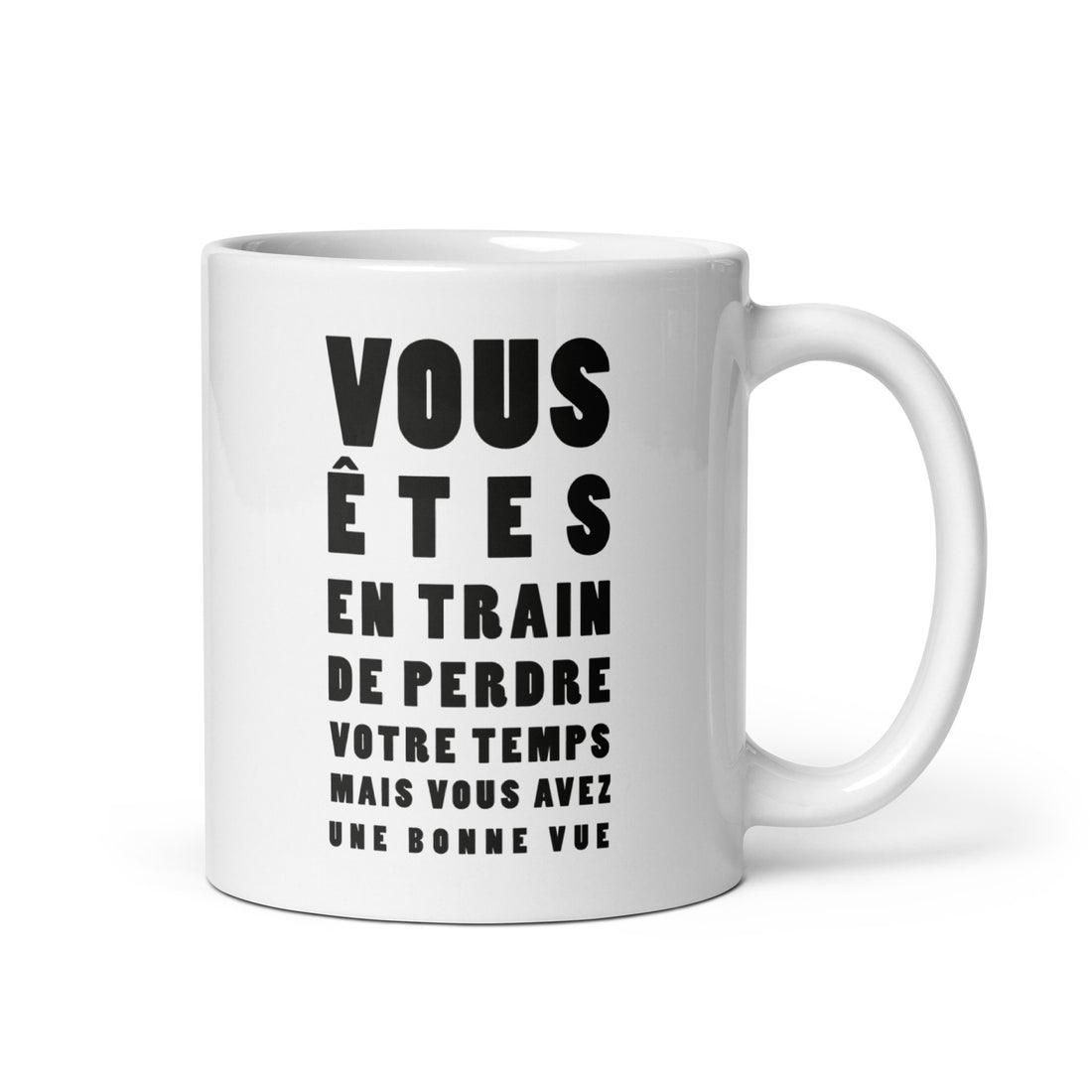 Bonne vue - Mug Blanc Brillant