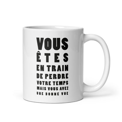 Bonne vue - Mug Blanc Brillant