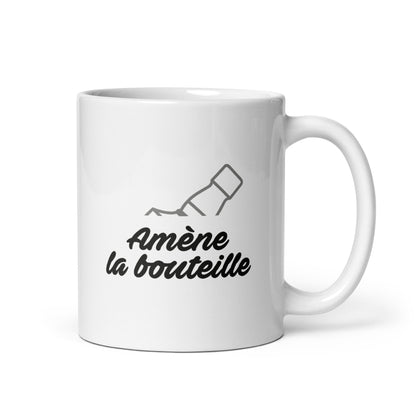 Au nom du verre - Mug Blanc Brillant