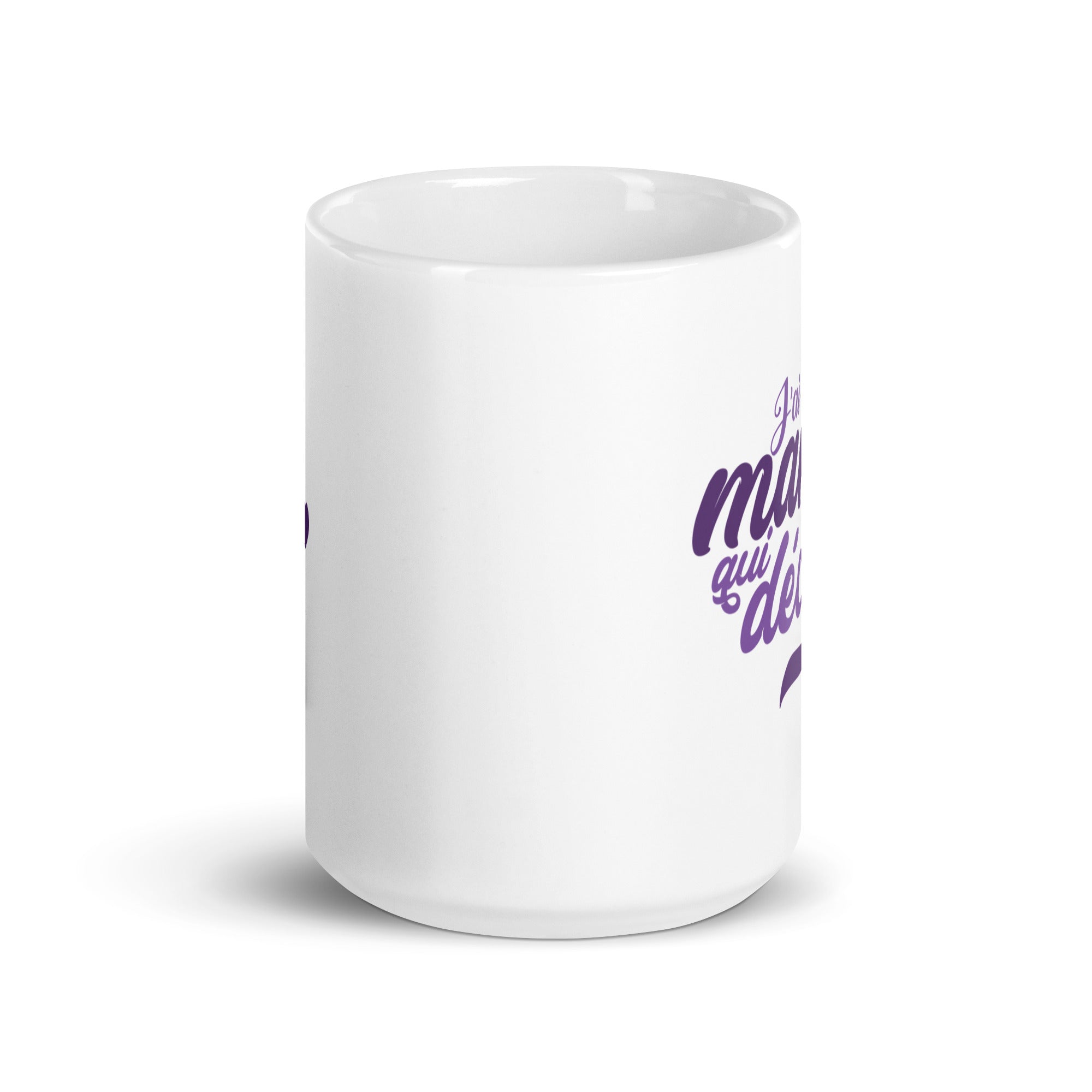 Mamie qui déchire - Mug Blanc Brillant