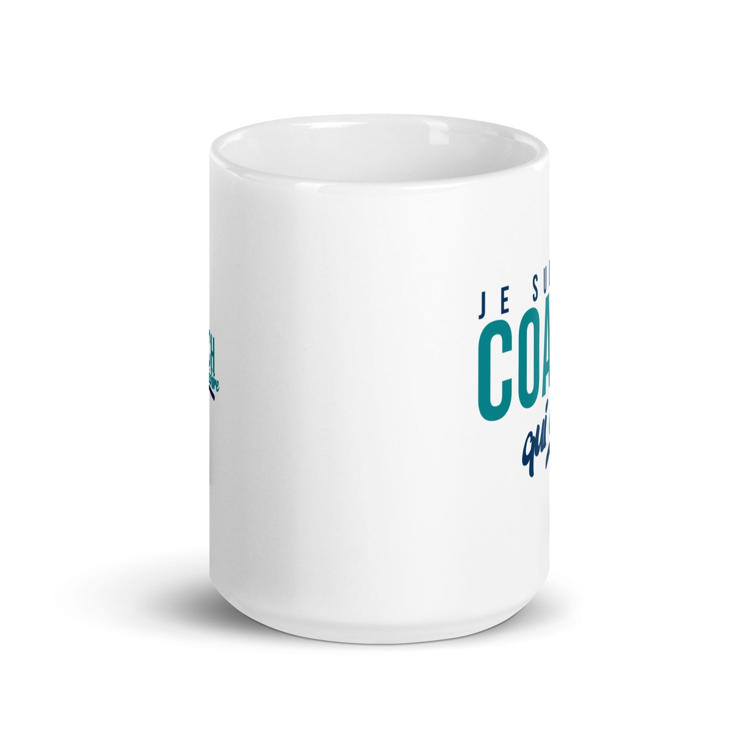 Coach qui déchire - Homme - Mug Blanc Brillant