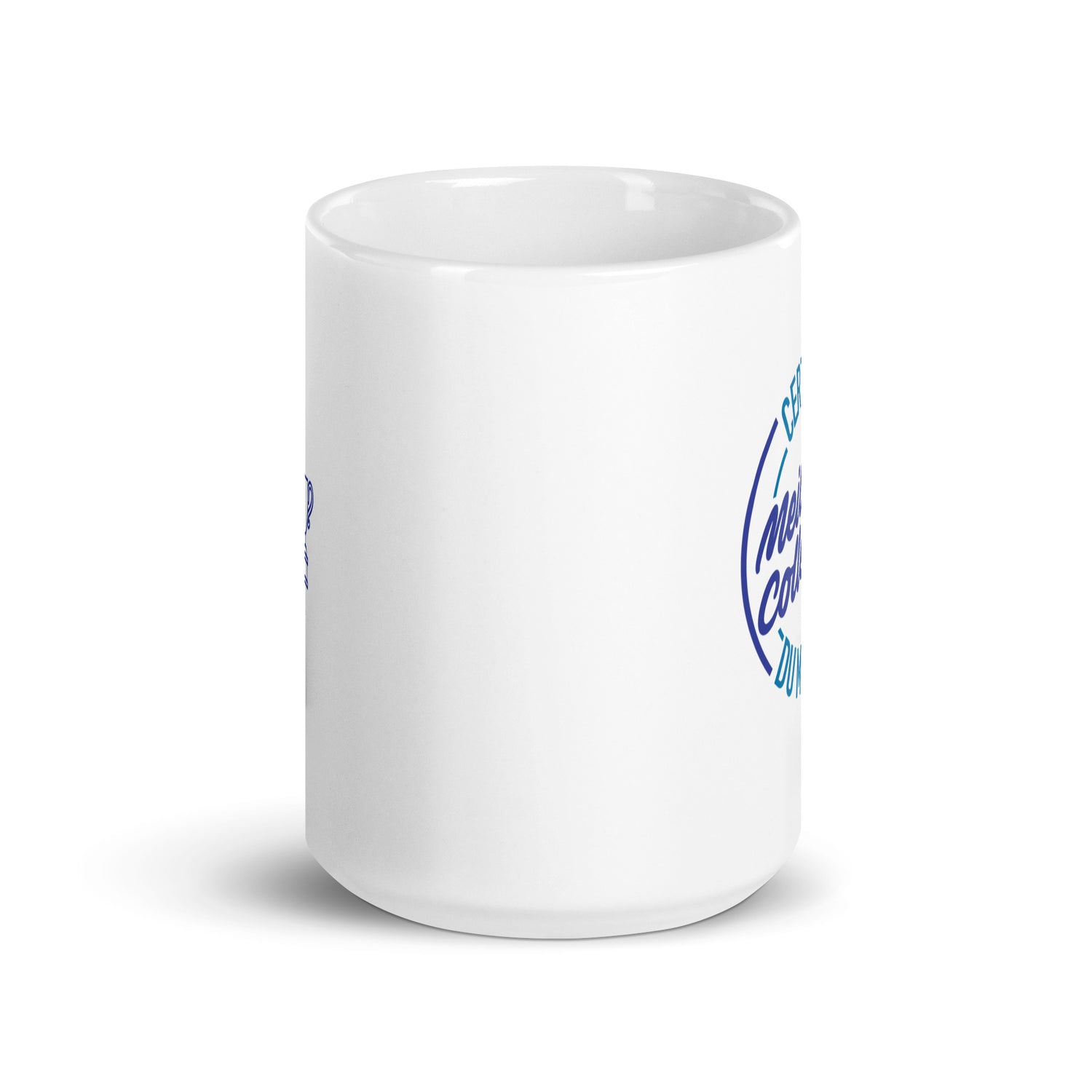Certifié meilleur collègue - Mug Blanc Brillant