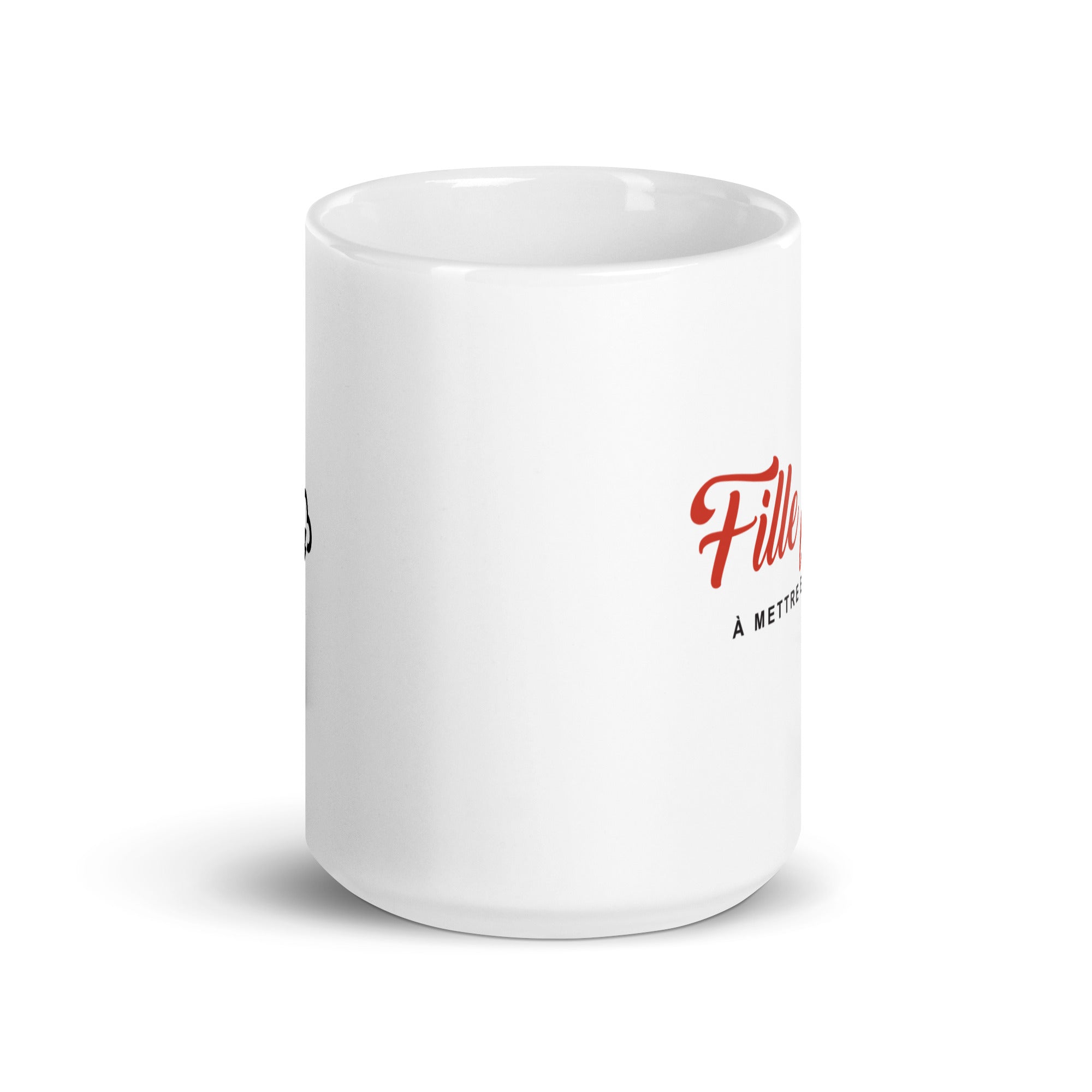 Fille facile - Mug Blanc Brillant