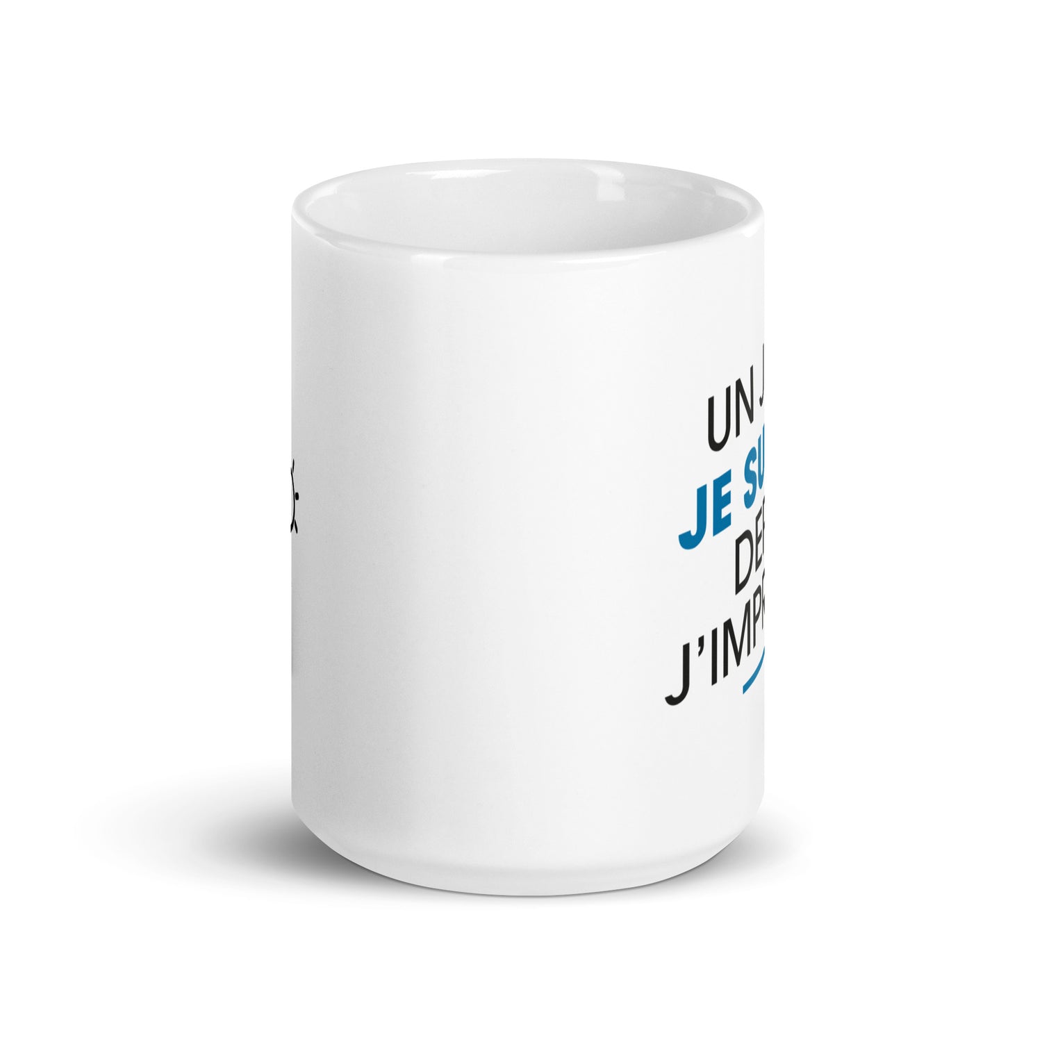 Improvise Homme - Mug Blanc Brillant
