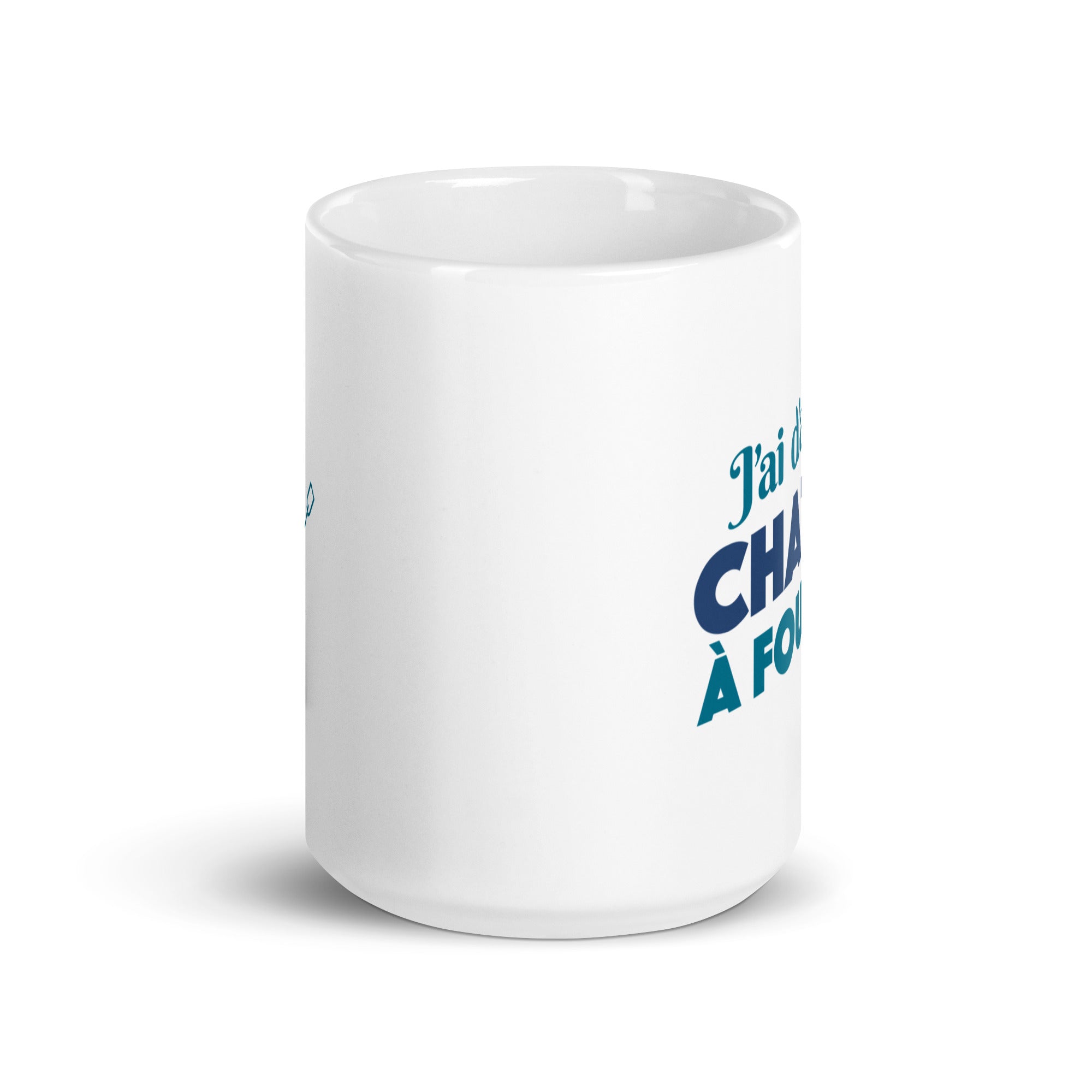 Chattes à fouetter - Mug Blanc Brillant