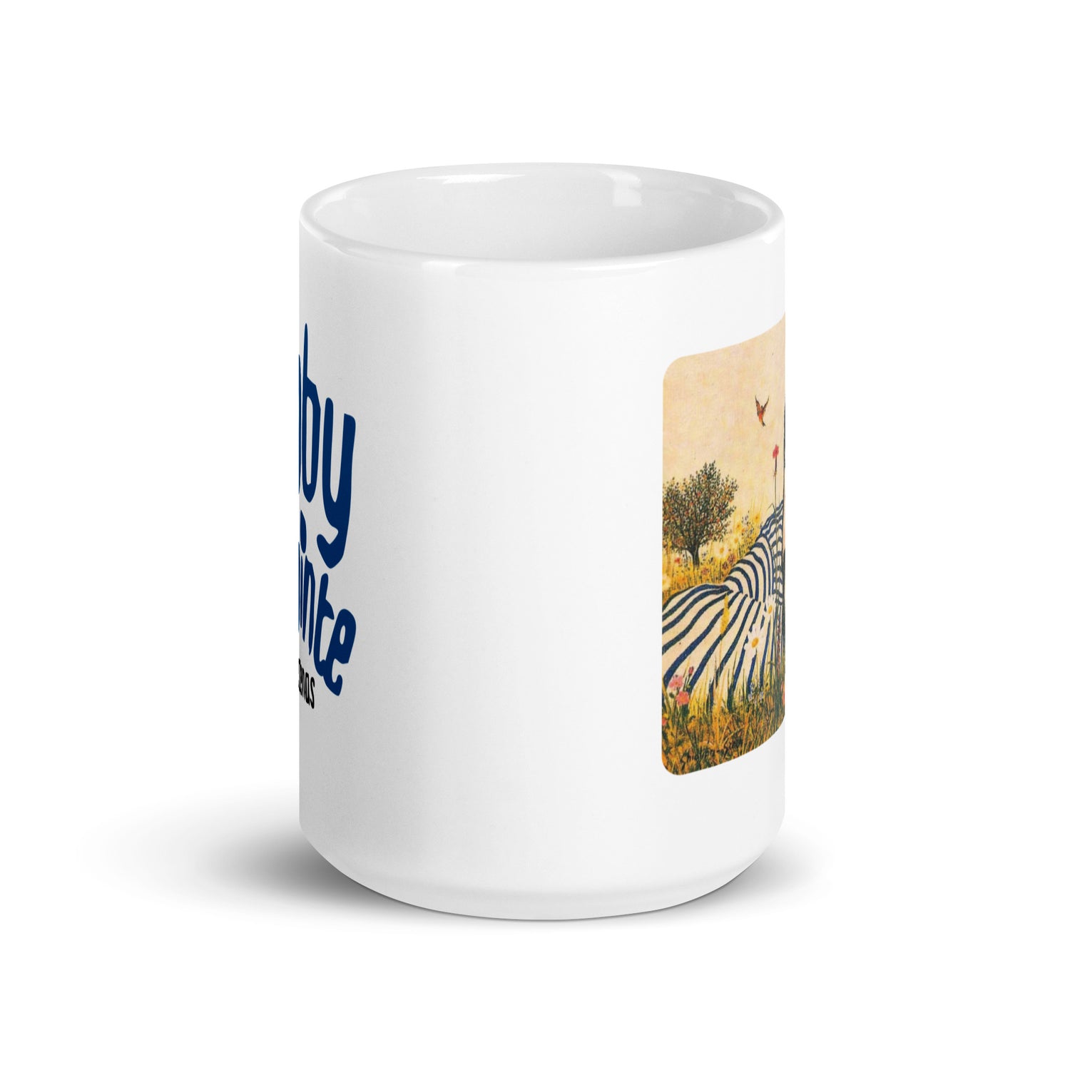 Boby Lapointe champs - pro - Mug Blanc Brillant