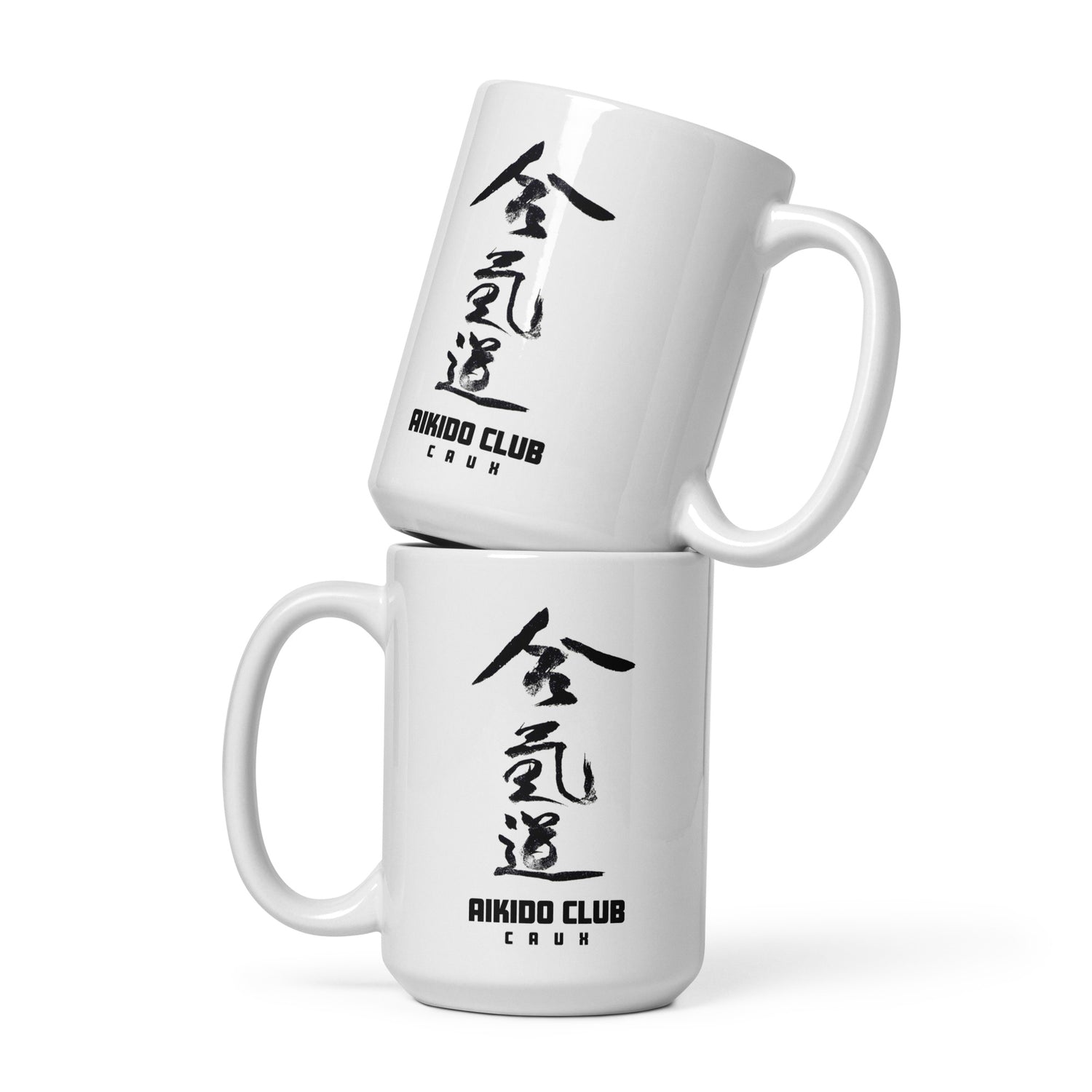 Aikido Club Caux - Mug Blanc Brillant