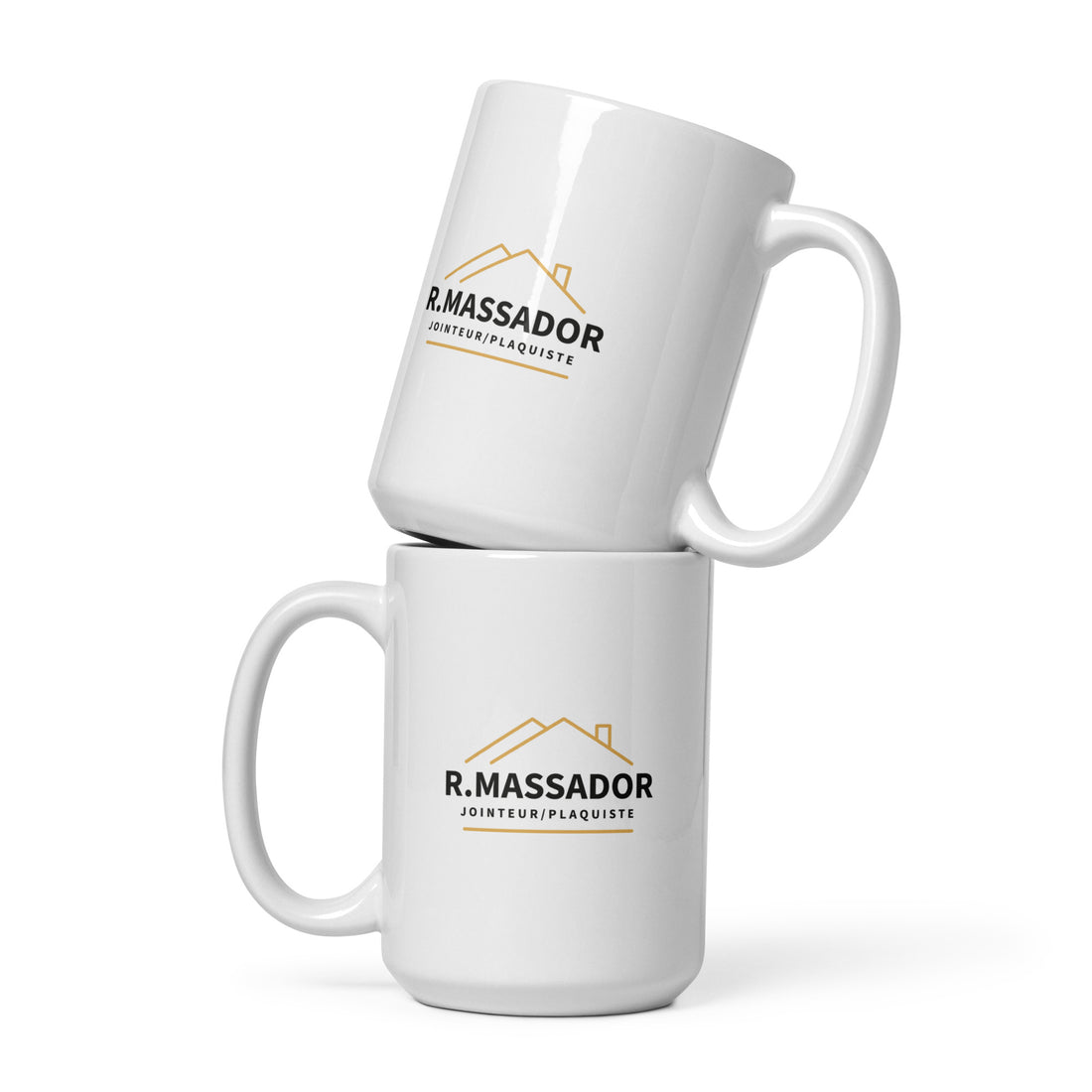 R. Massador - Mug Blanc Brillant