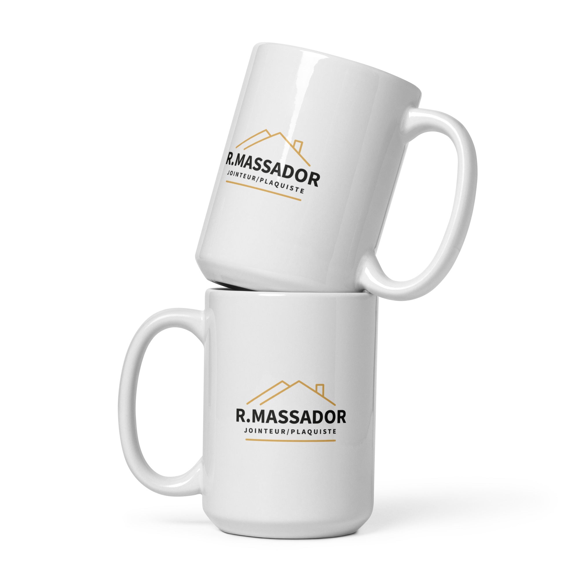 R. Massador - Mug Blanc Brillant