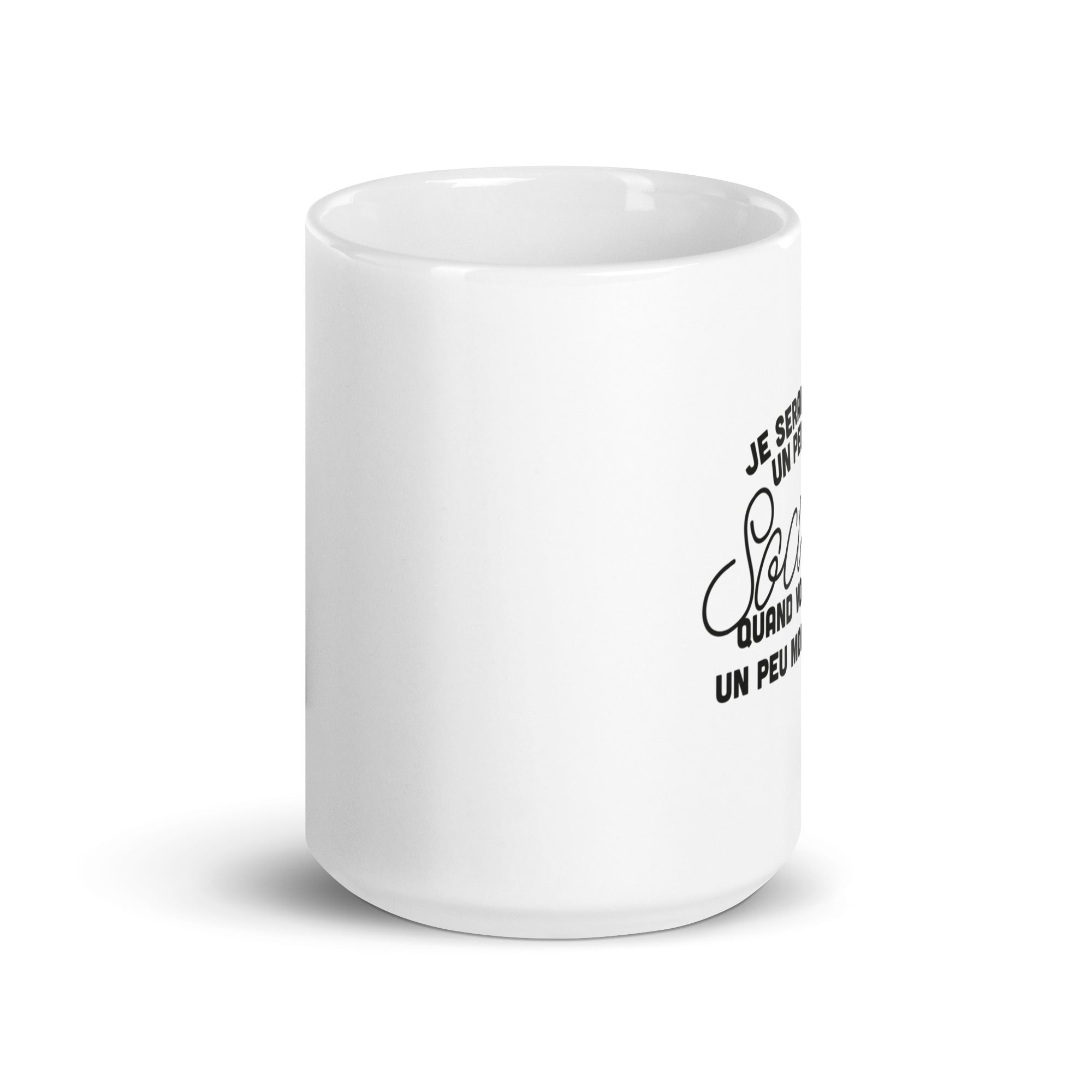 Sociable - Mug Blanc Brillant