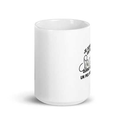 Sociable - Mug Blanc Brillant