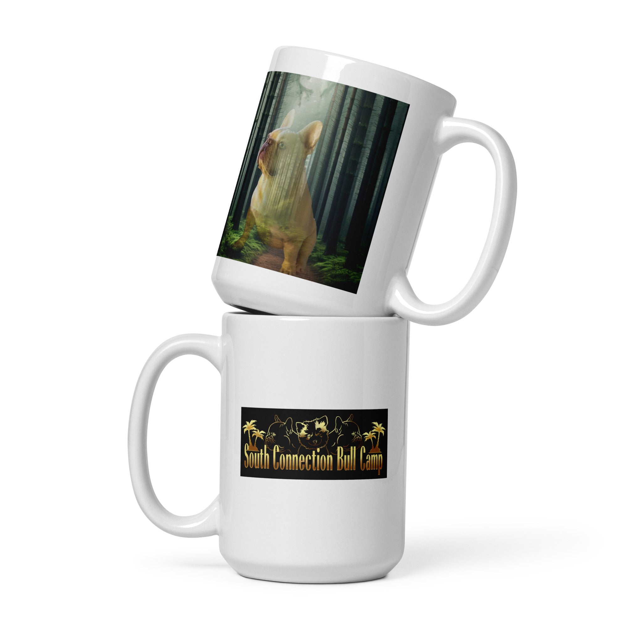 Chien Foret Devaux - Mug Blanc Brillant