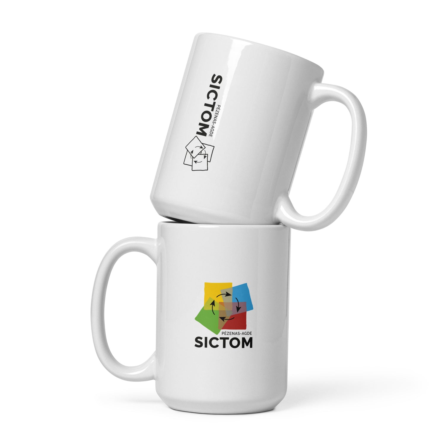 Sictom - Mug Blanc Brillant